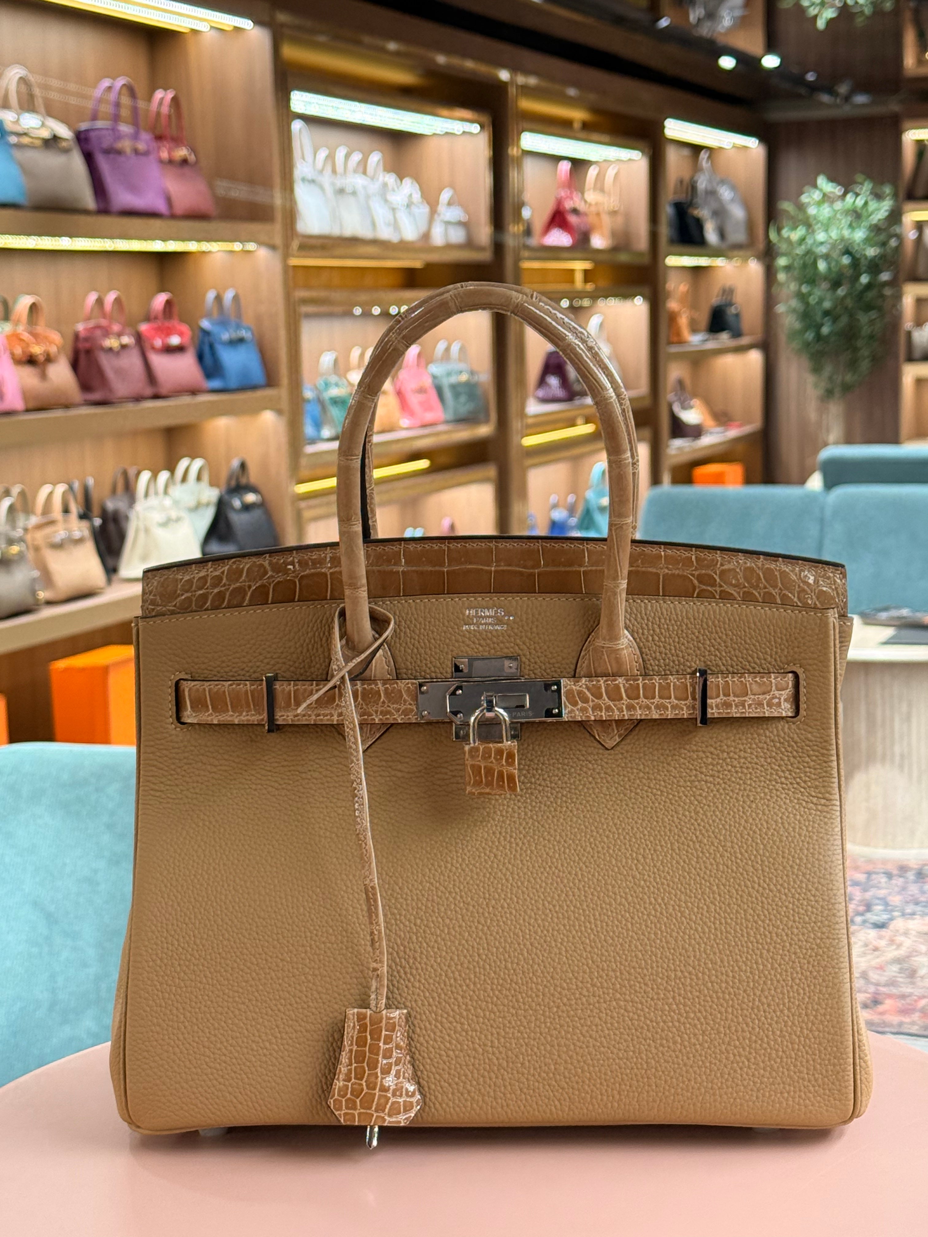 Hermes | Birkin-Touch (30) – Togo – Gold – Palladium Hardware