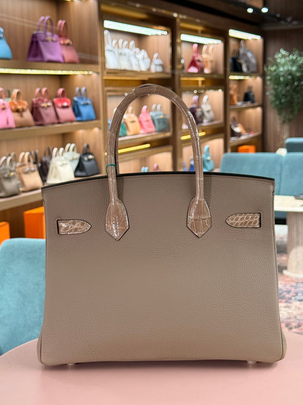 Hermes | Birkin-Touch (30) – Togo – Etoupe – Gold Hardware