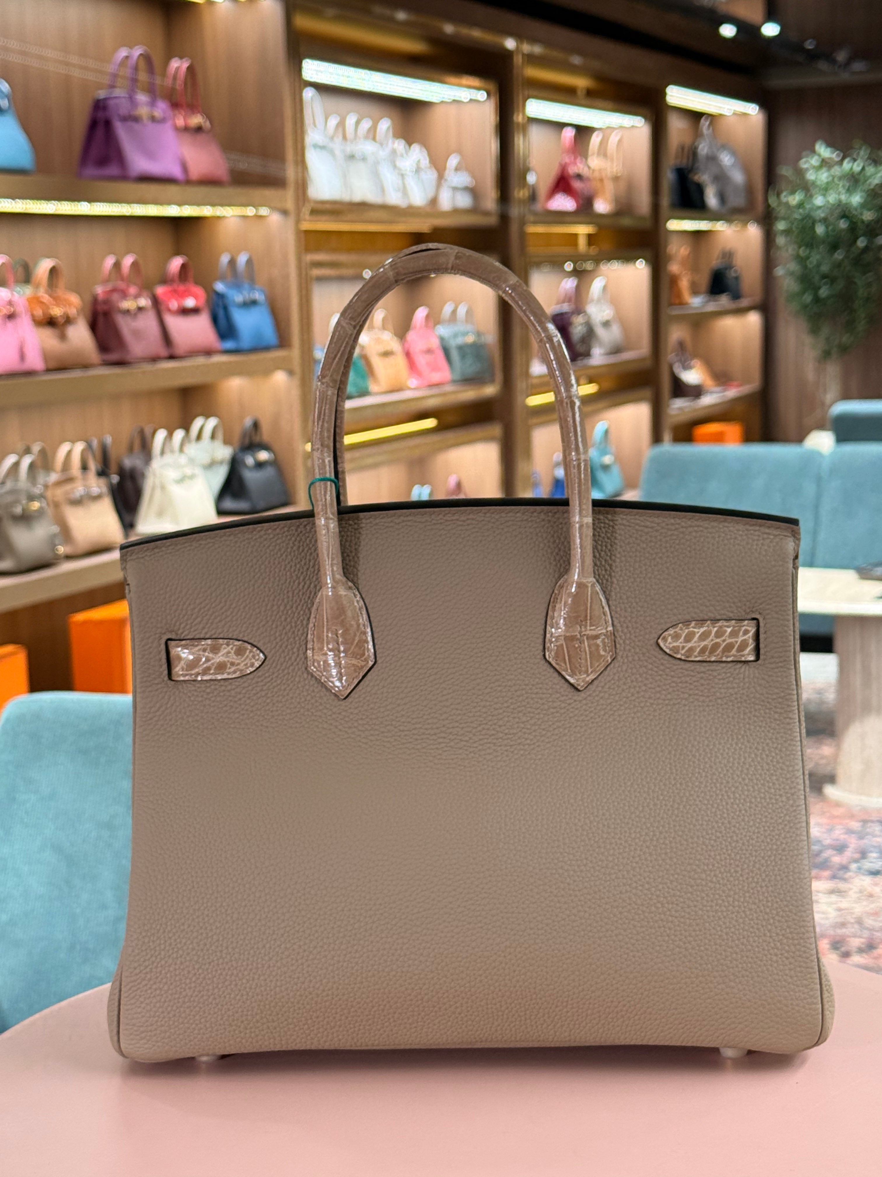 Hermes | Birkin-Touch (30) – Togo – Etoupe – Gold Hardware