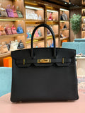 Hermes | Birkin (30) – Togo – Black – Gold Hardware