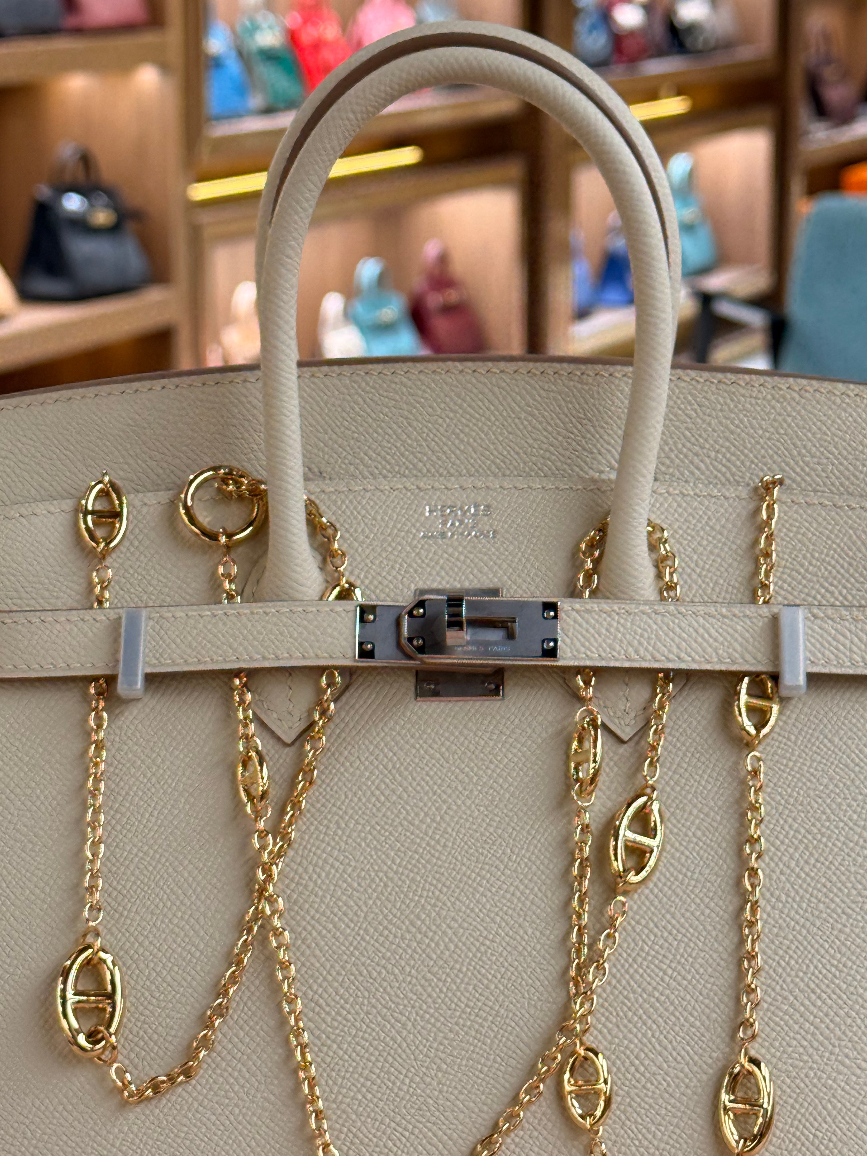 Hermes | Birkin (25) – Epsom – Cream – Gold Hardware