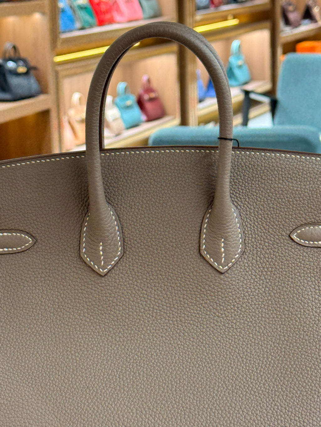 Hermes | Birkin (25) – Togo – Etoupe – Gold Hardware