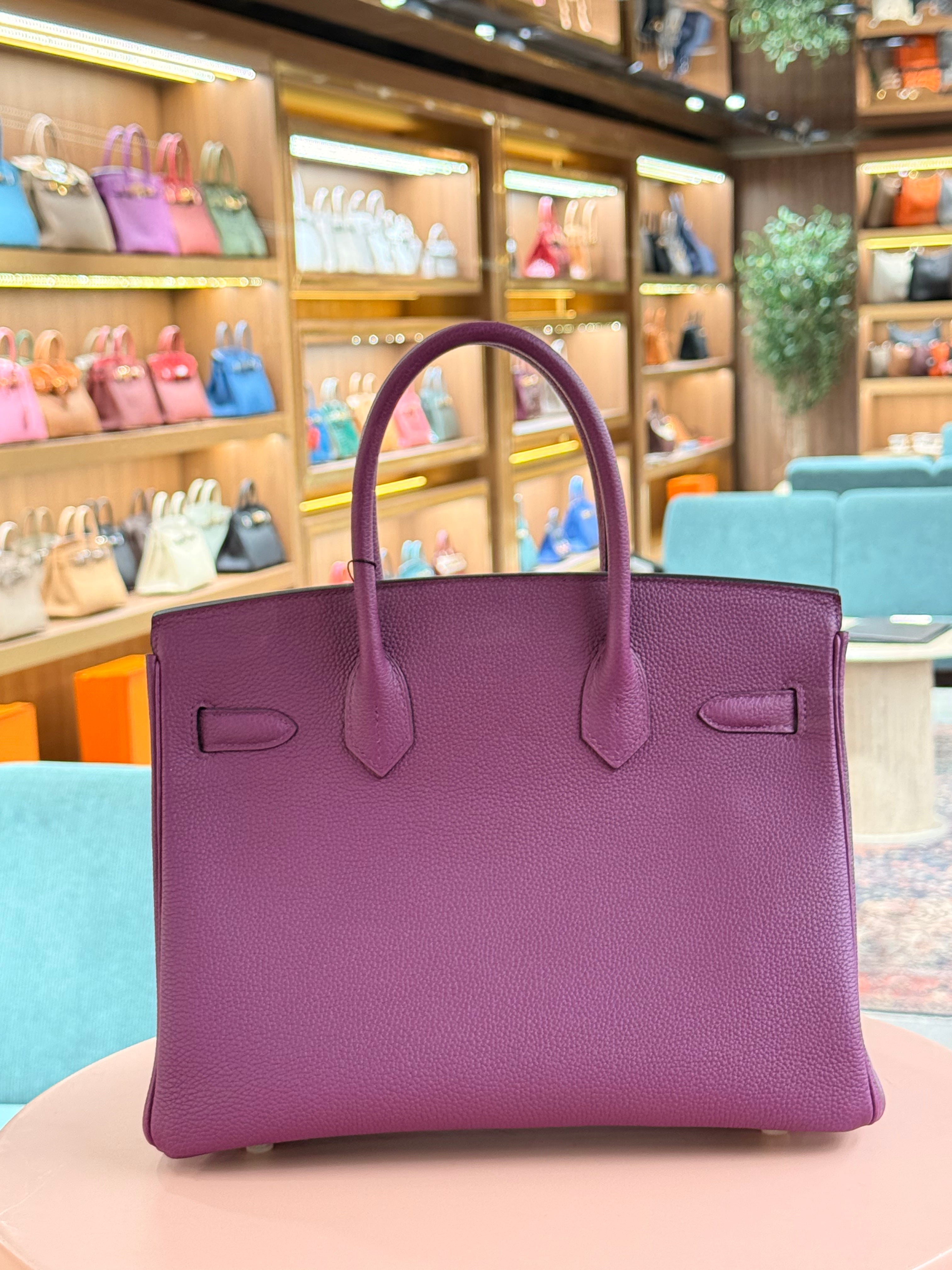 Hermes | Birkin (30) – Togo – Violet – Gold Hardware