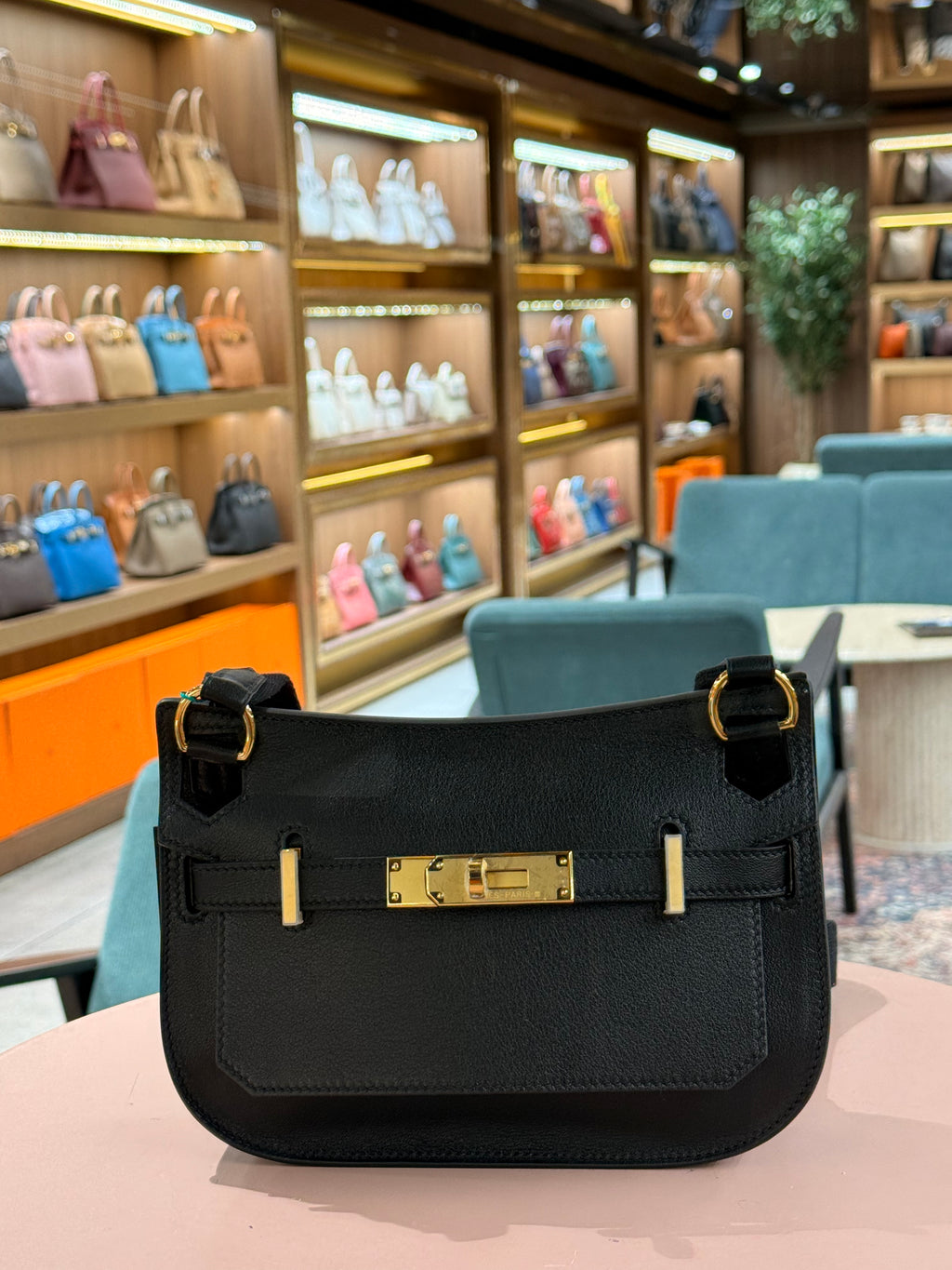 Hermes | Jypsiere (Mini) – Epsom – Black – Gold Hardware