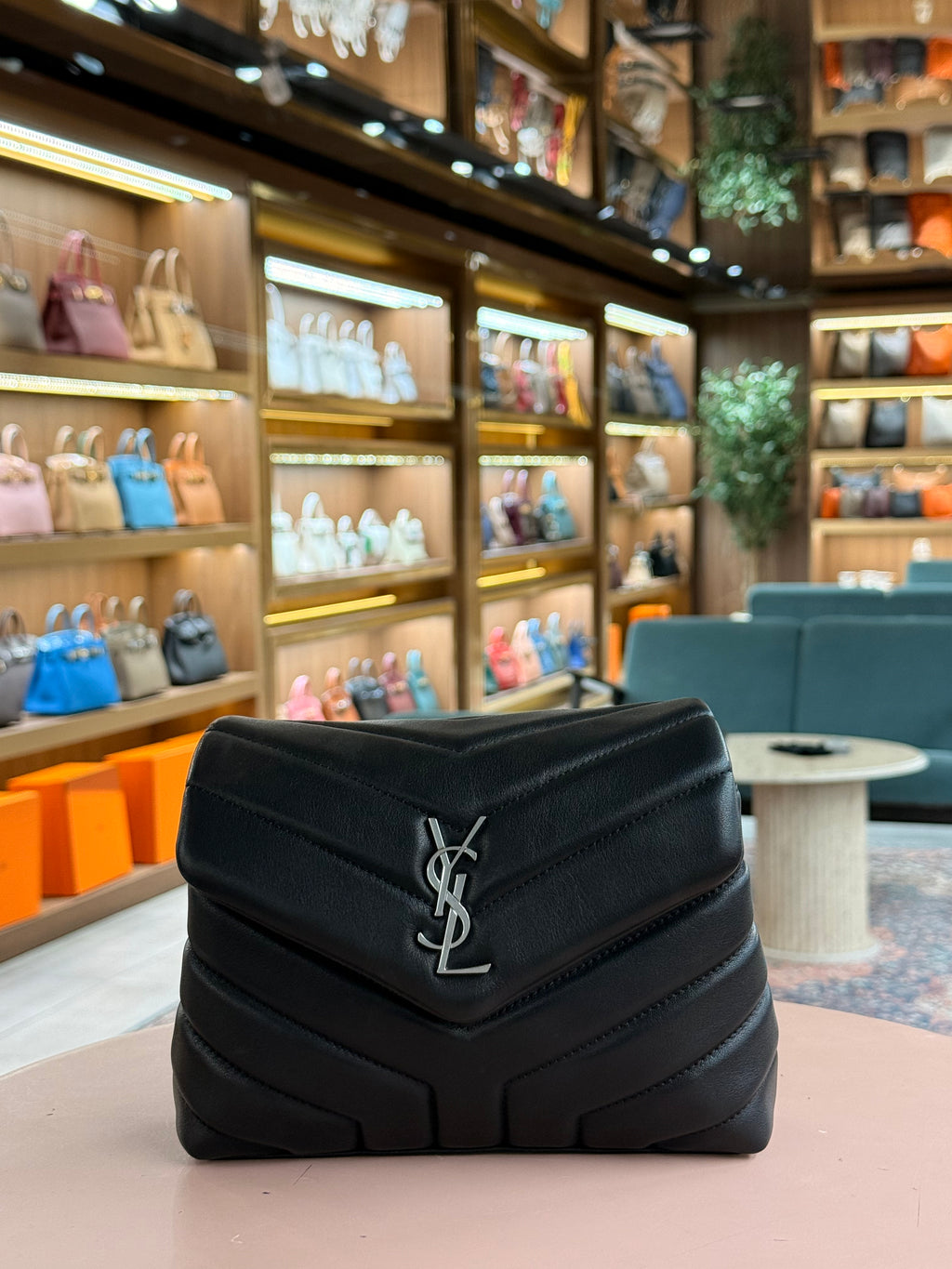 YSL | Lou Lou Toy – Leather – Black – Silver Hardware