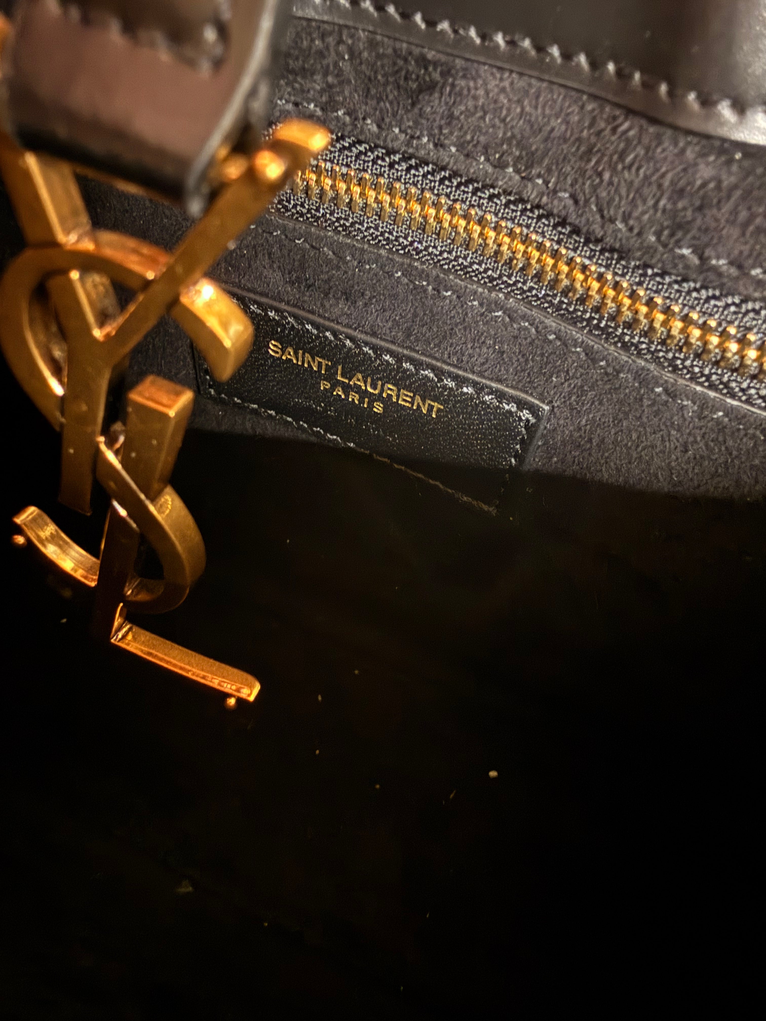 YSL | 5-to-7-Hobo – Leather – Black – Gold Hardware