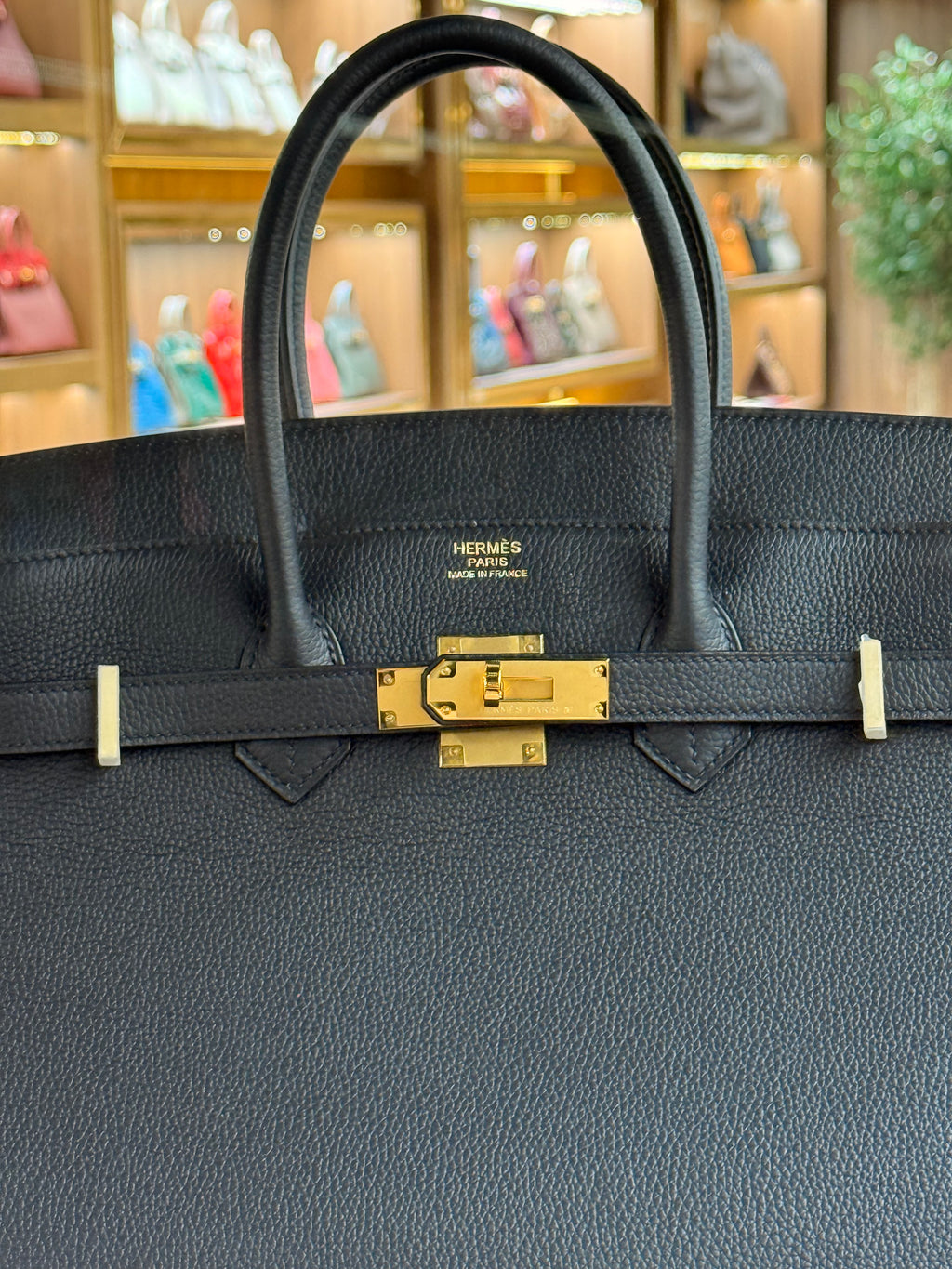 Hermes | Birkin (35) – Togo – Black – Gold Hardware