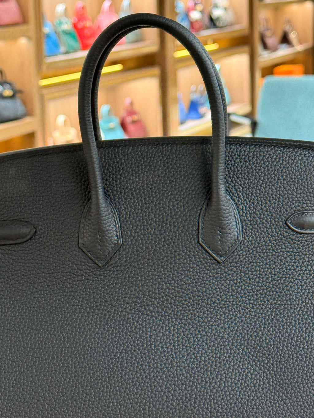 Hermes | Kelly (25) – Togo – Black – Palladium Hardware