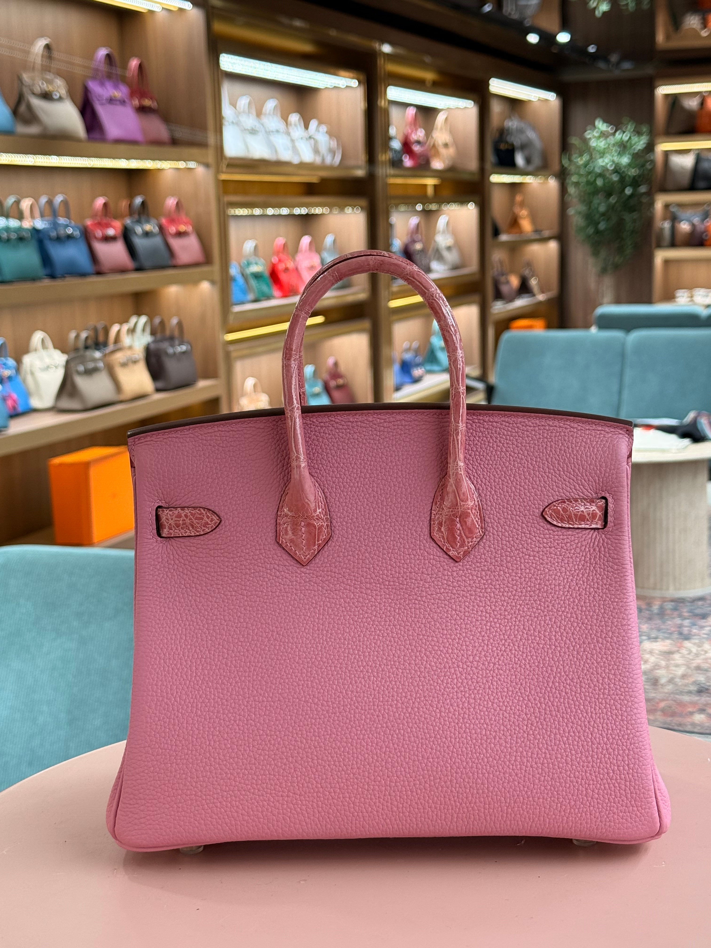 Hermes | Birkin (25) – Togo – Rose Poudre – Gold Hardware