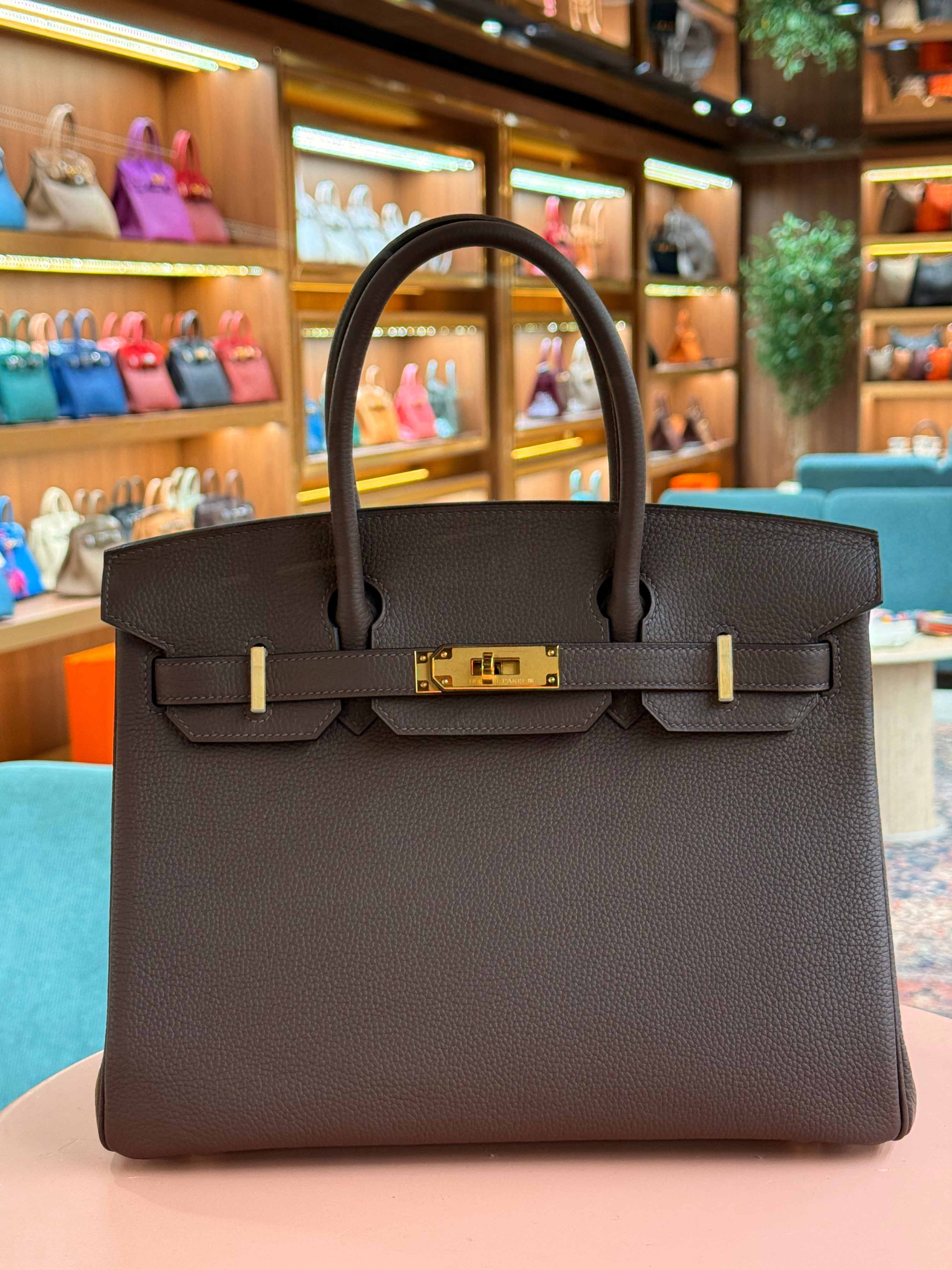 Hermes | Birkin (30) – Togo – Noir – Gold Hardware