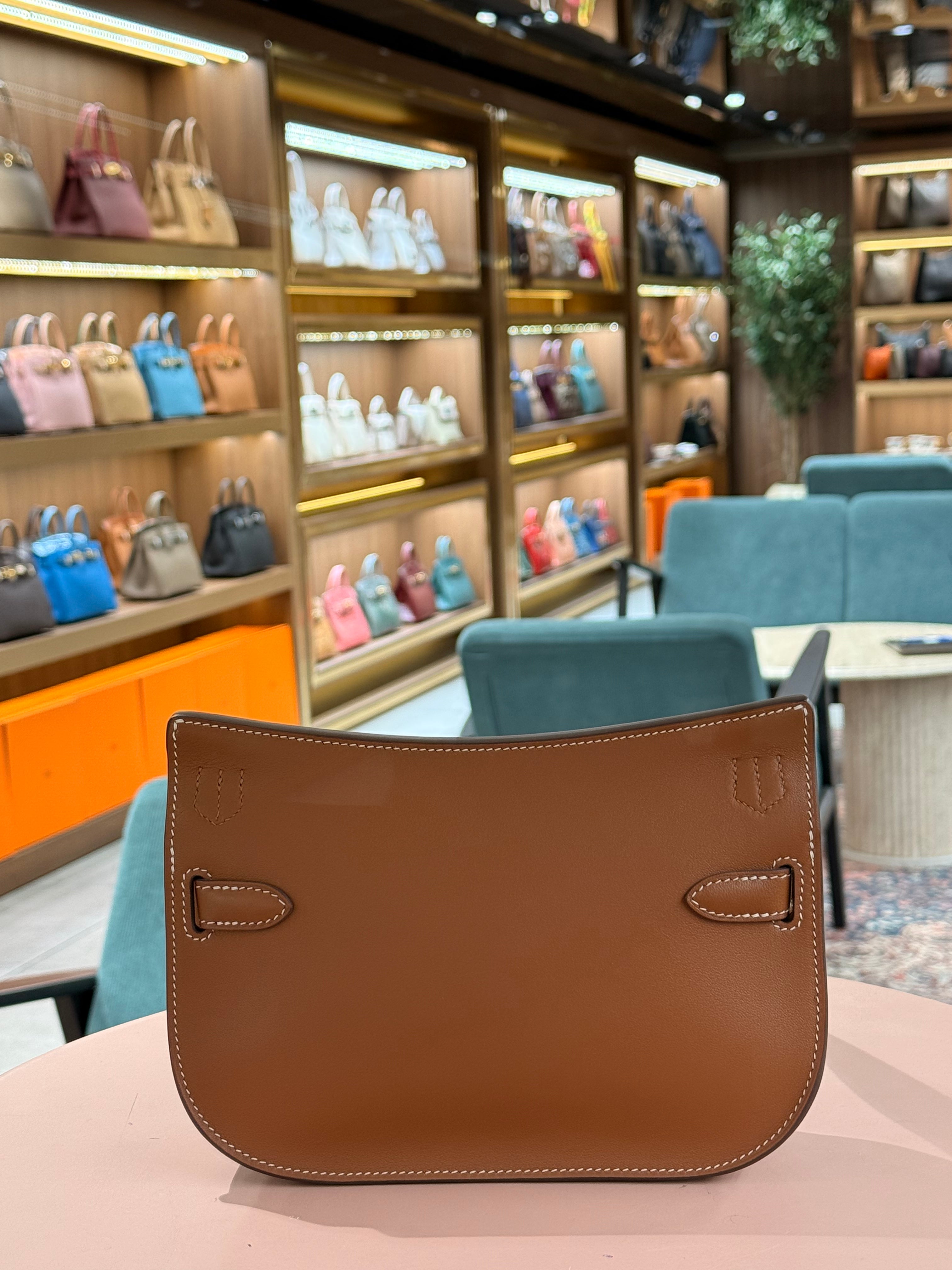 Hermes | Jypsiere (Mini) – Epsom – Brown – Palladium Hardware