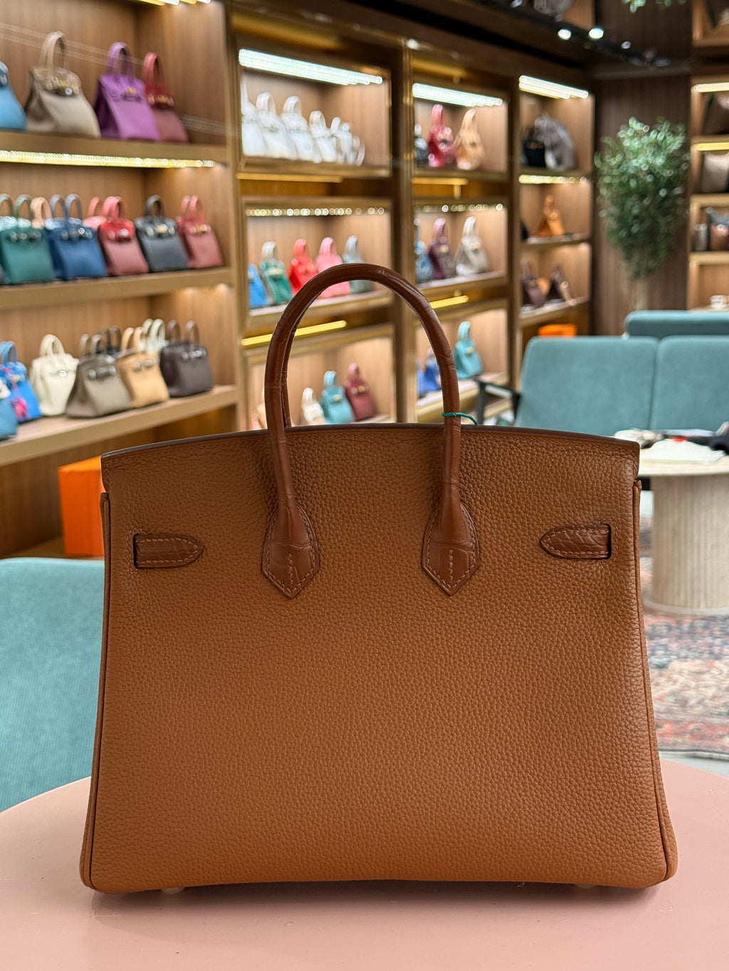 Hermes | Birkin Touch (25) – Togo – Brown – Gold Hardware