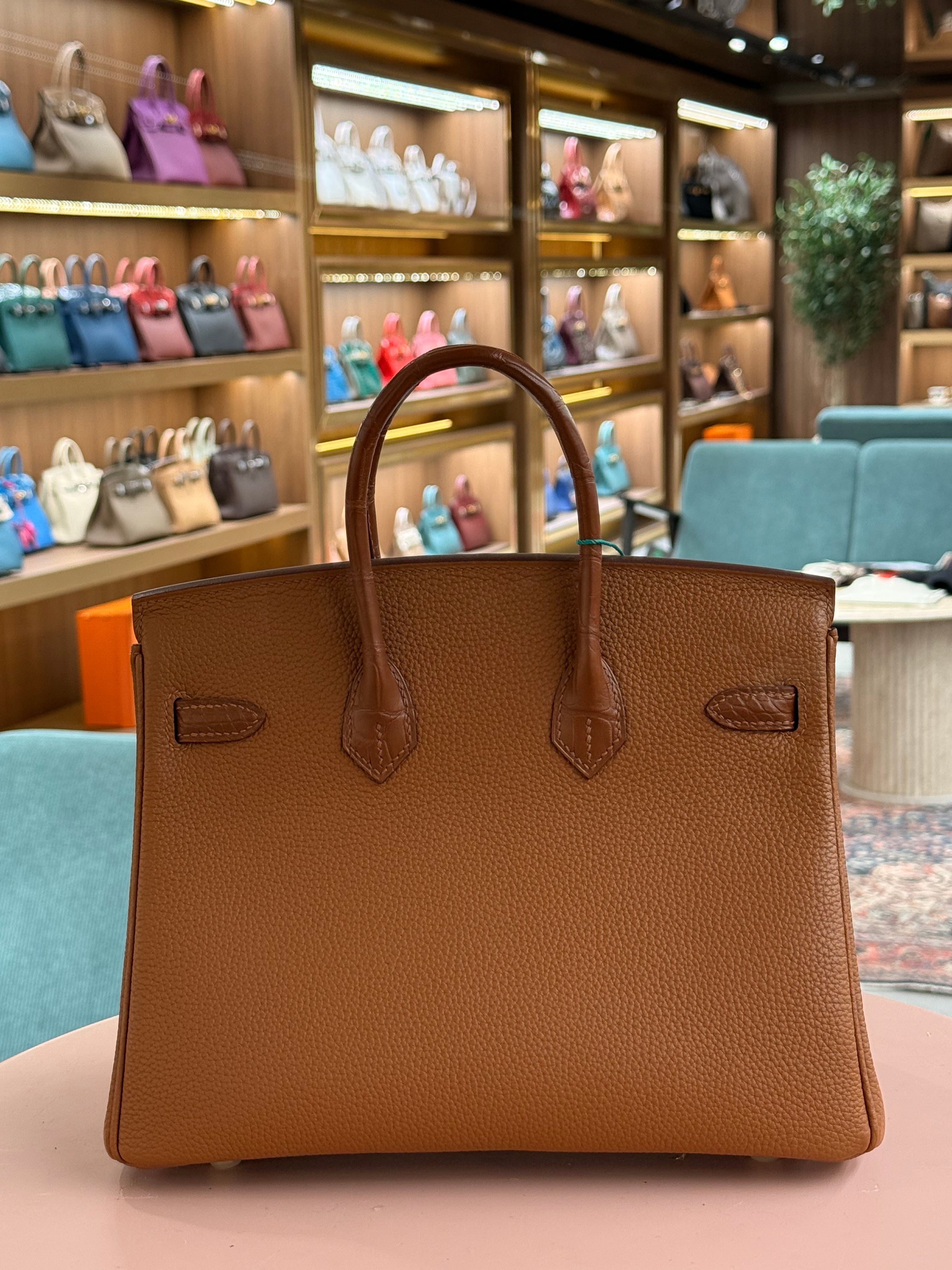 Hermes | Birkin Touch (25) – Togo – Brown – Gold Hardware