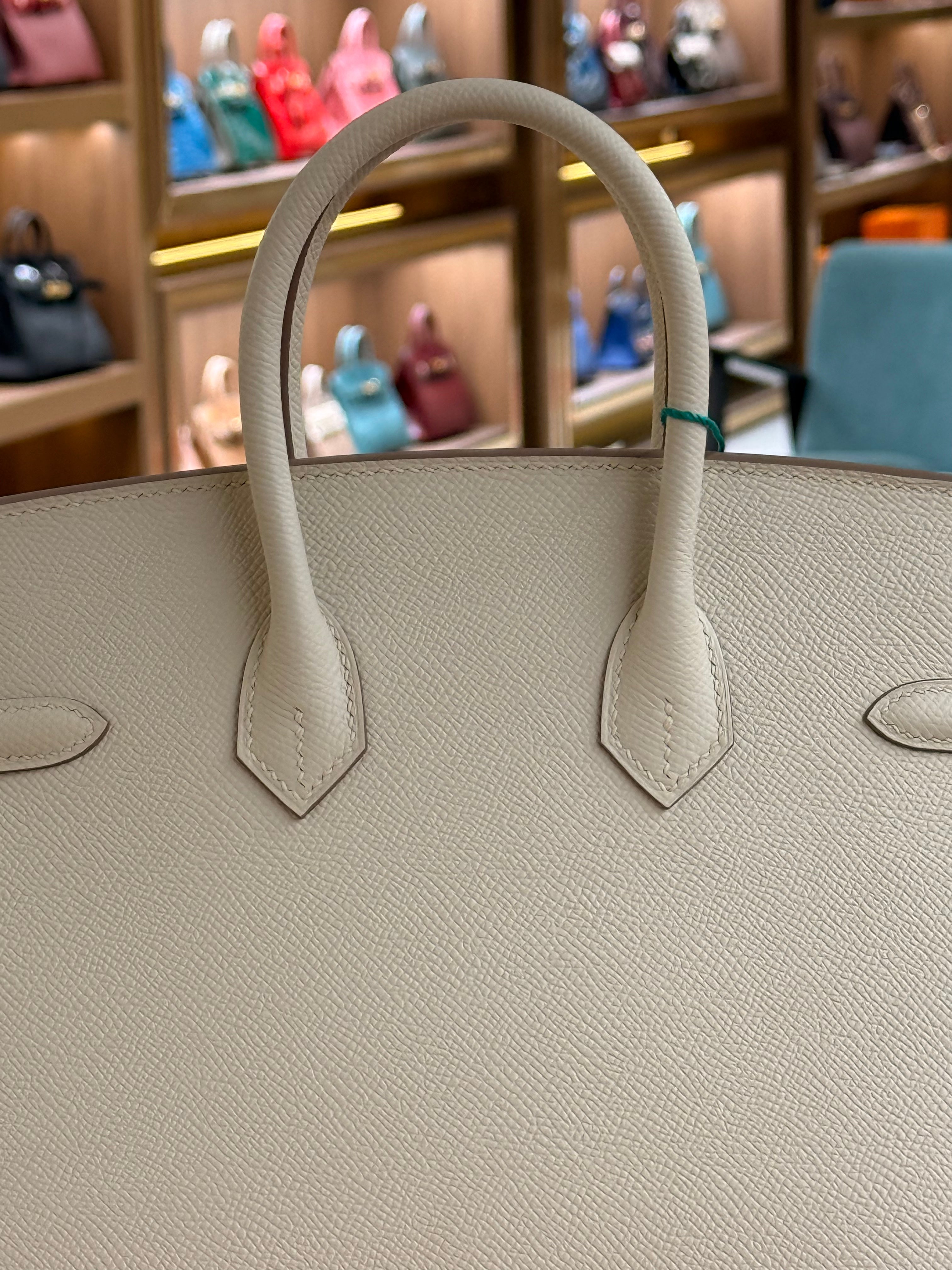 Hermes | Birkin (25) – Epsom – Cream – Gold Hardware