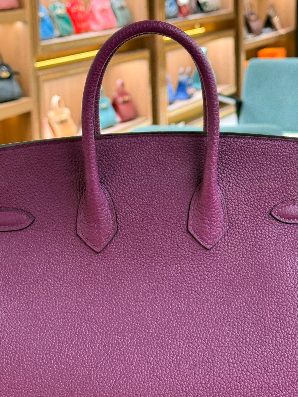Hermes | Birkin (25) – Togo – Violet – Gold Hardware