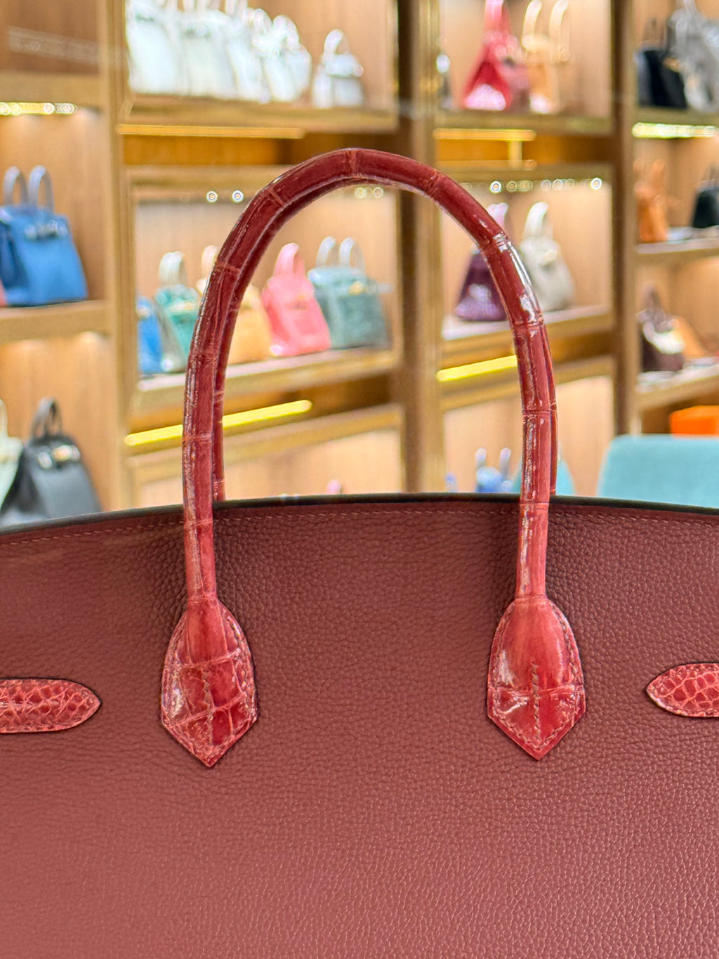 Hermes | Birkin (30) – Togo – Rouge H – Gold Hardware