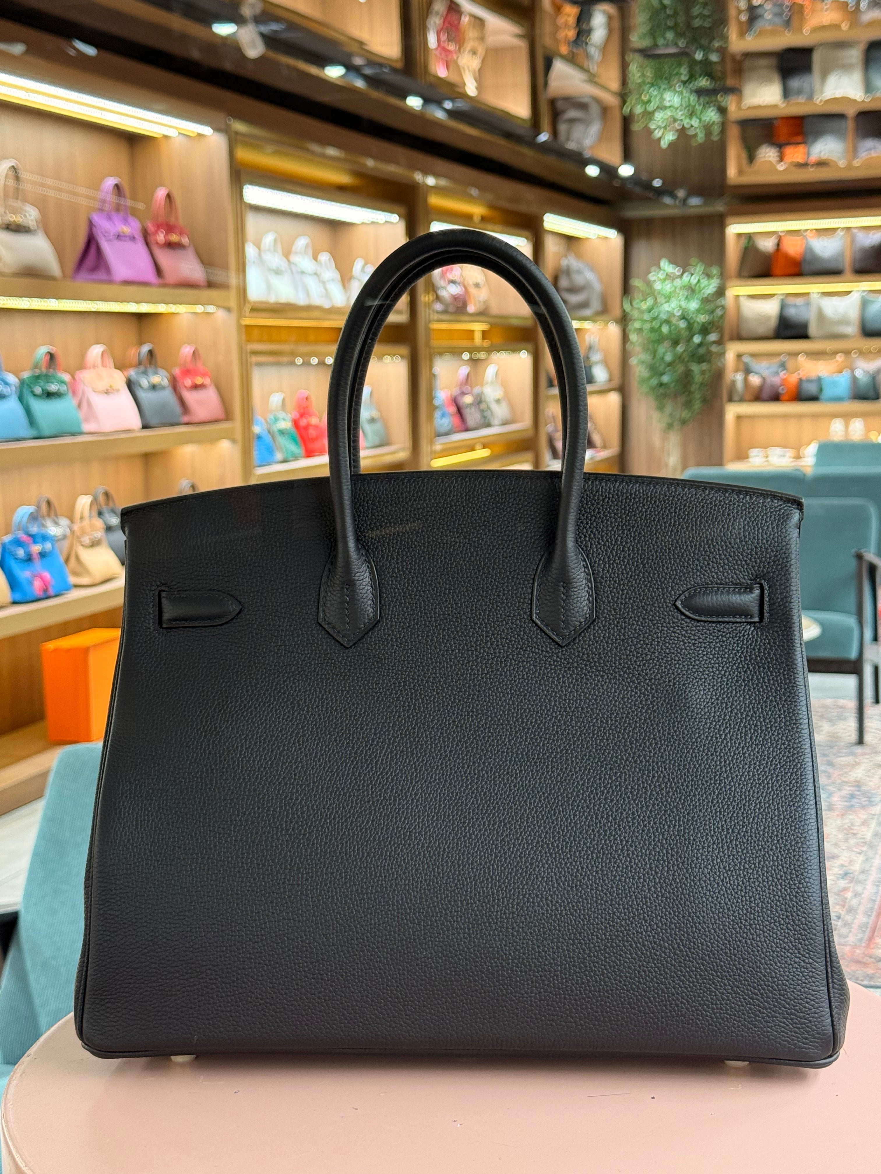 Hermes | Birkin (35) – Togo – Black – Gold Hardware
