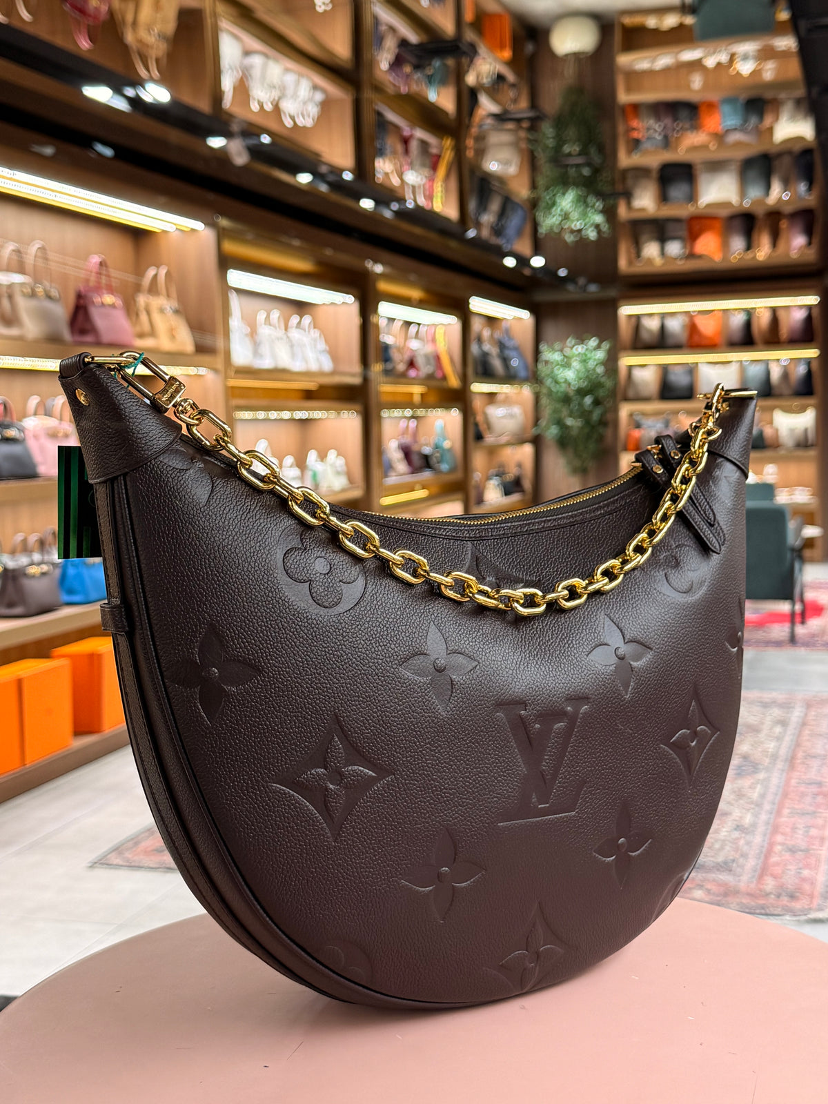 Louis Vuitton | Loop Hobo – Leather – Brown – Gold Hardware