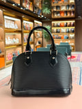 Louis Vuitton | Alma-BB – Epi Leather – Black – Silver Hardware