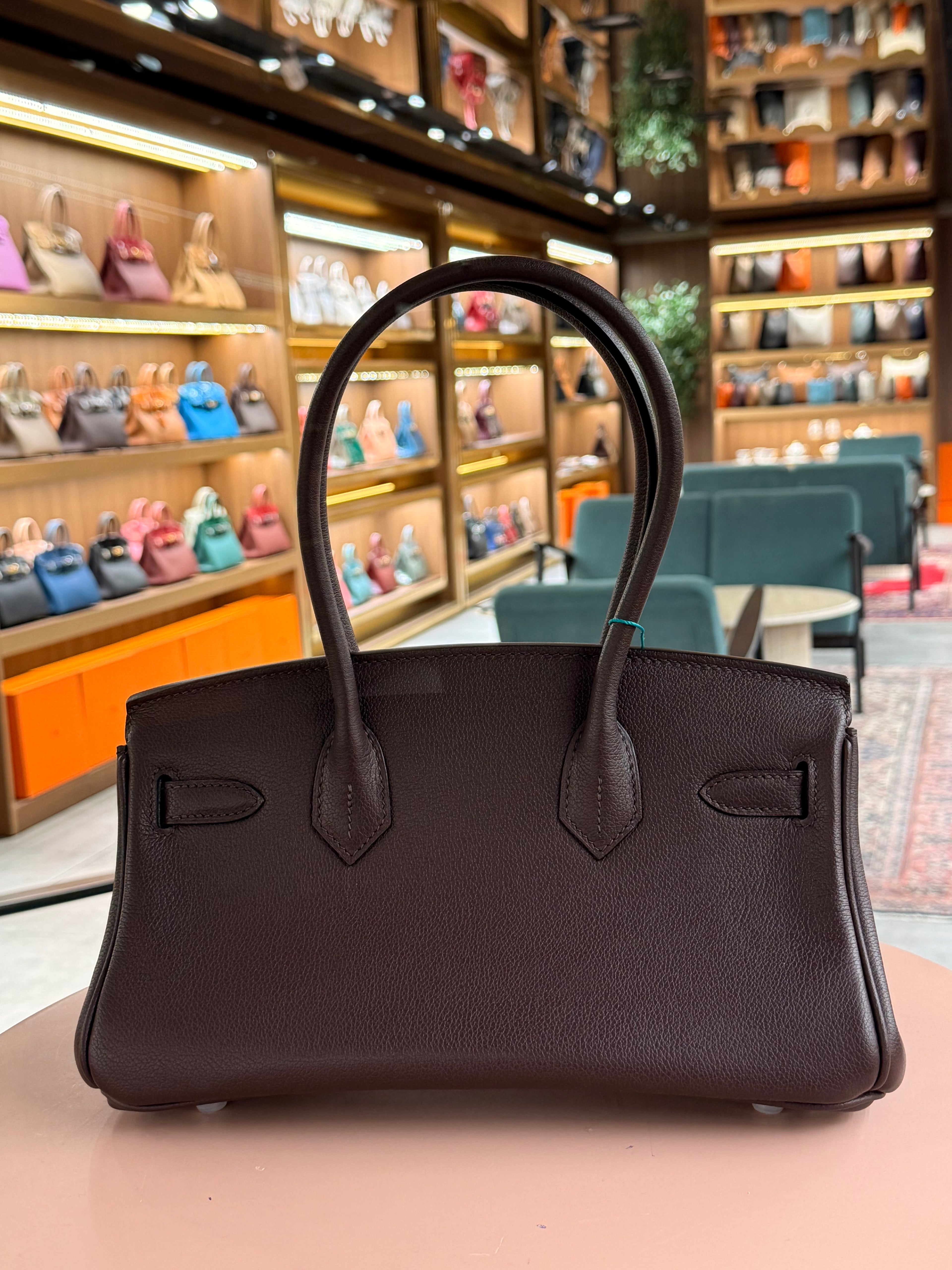 Hermes | Birkin (42) – Togo – Etoupe – Palladium Hardware