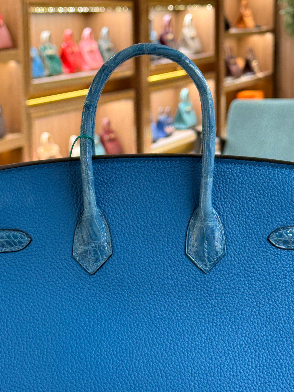 Hermes | Birkin (25) – Togo – Bleu Electrique – Gold Hardware