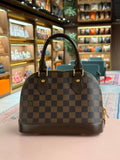 Louis Vuitton | Alma-BB – Canvas – Damier Ebene – Gold Hardware