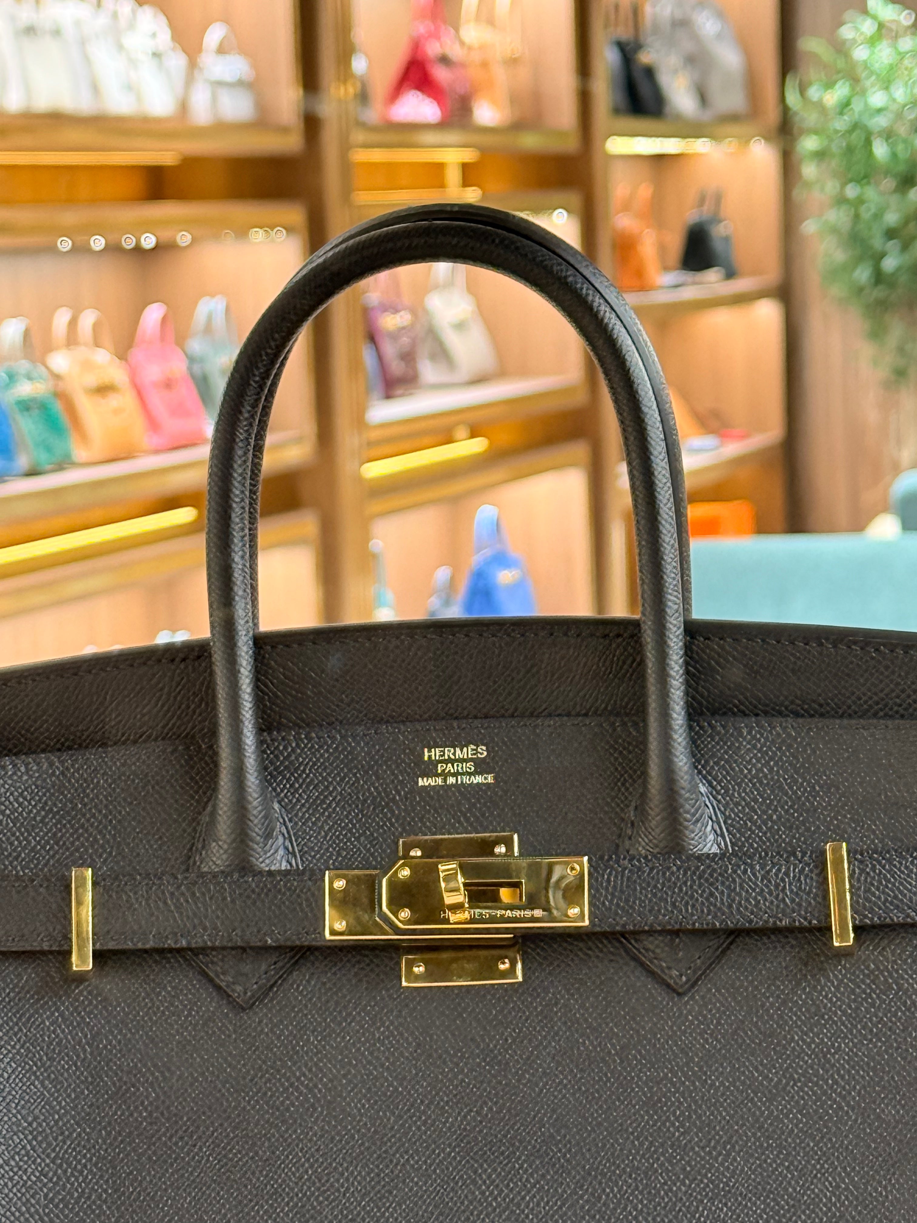 Hermes | Birkin (30) – Togo – Black – Gold Hardware