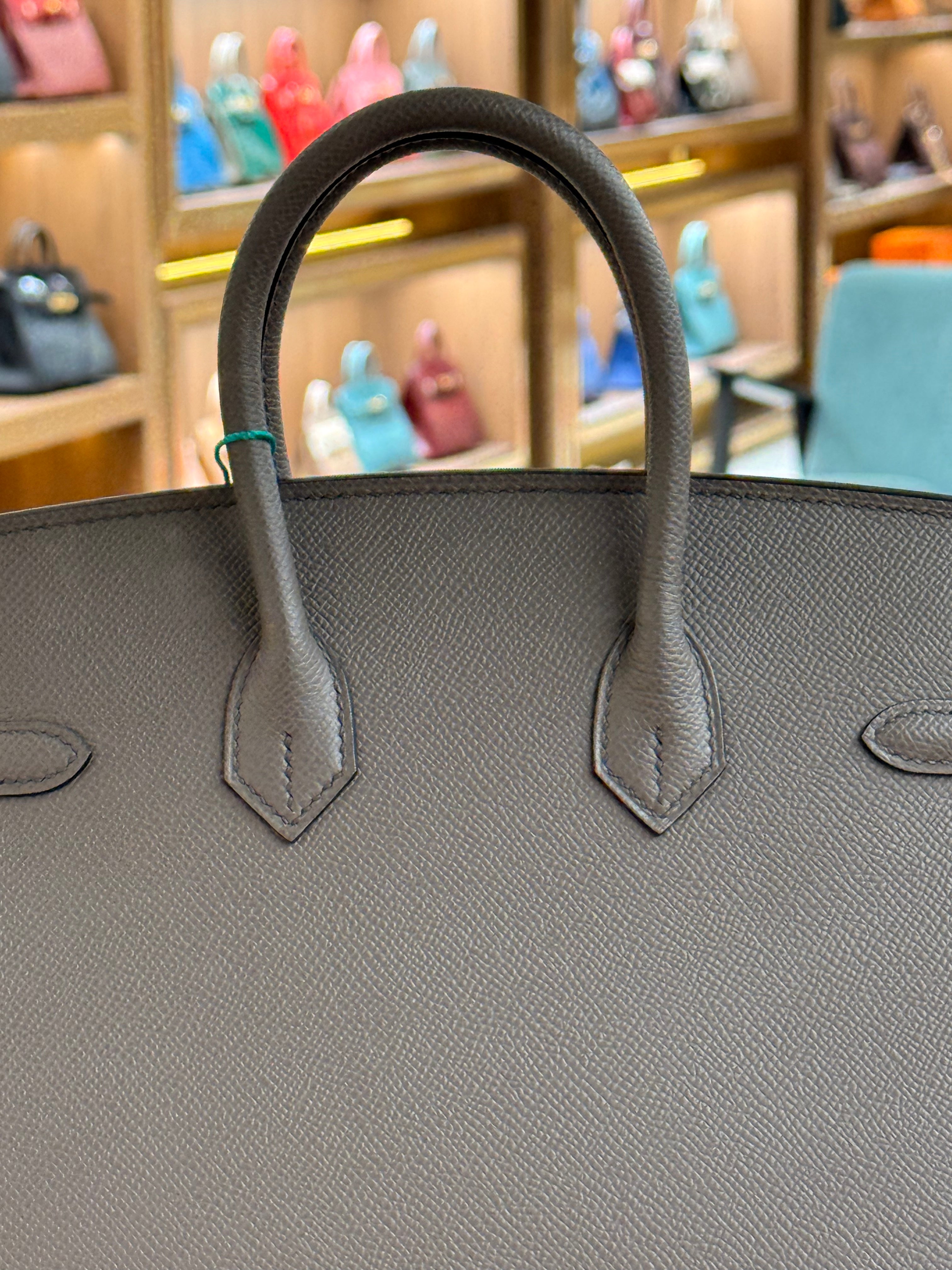 Hermes | Birkin (25) – Epsom – Etoupe – Gold Hardware