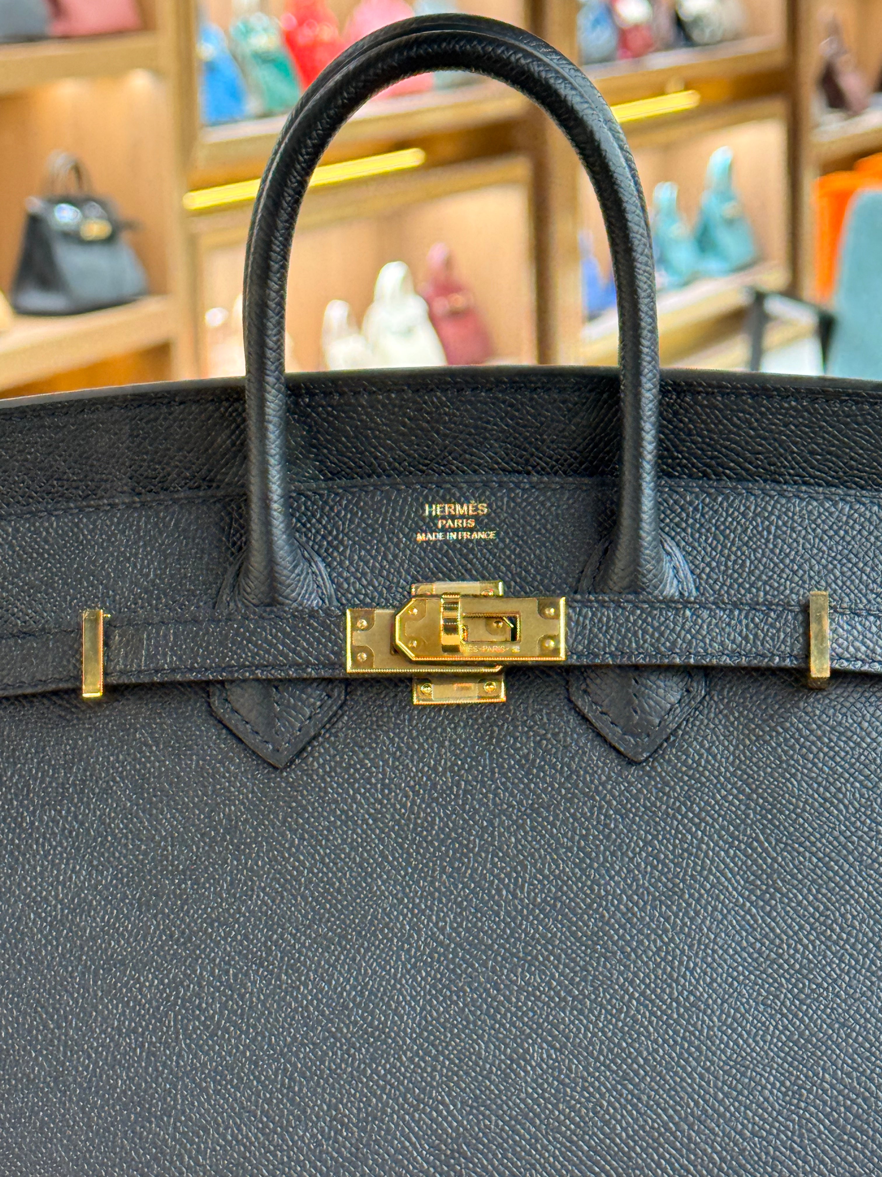 Hermes | Birkin (25) – Epsom – Black – Gold Hardware