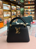 Louis Vuitton | Capucines (Mini) – Leather – Black – Gold Hardware