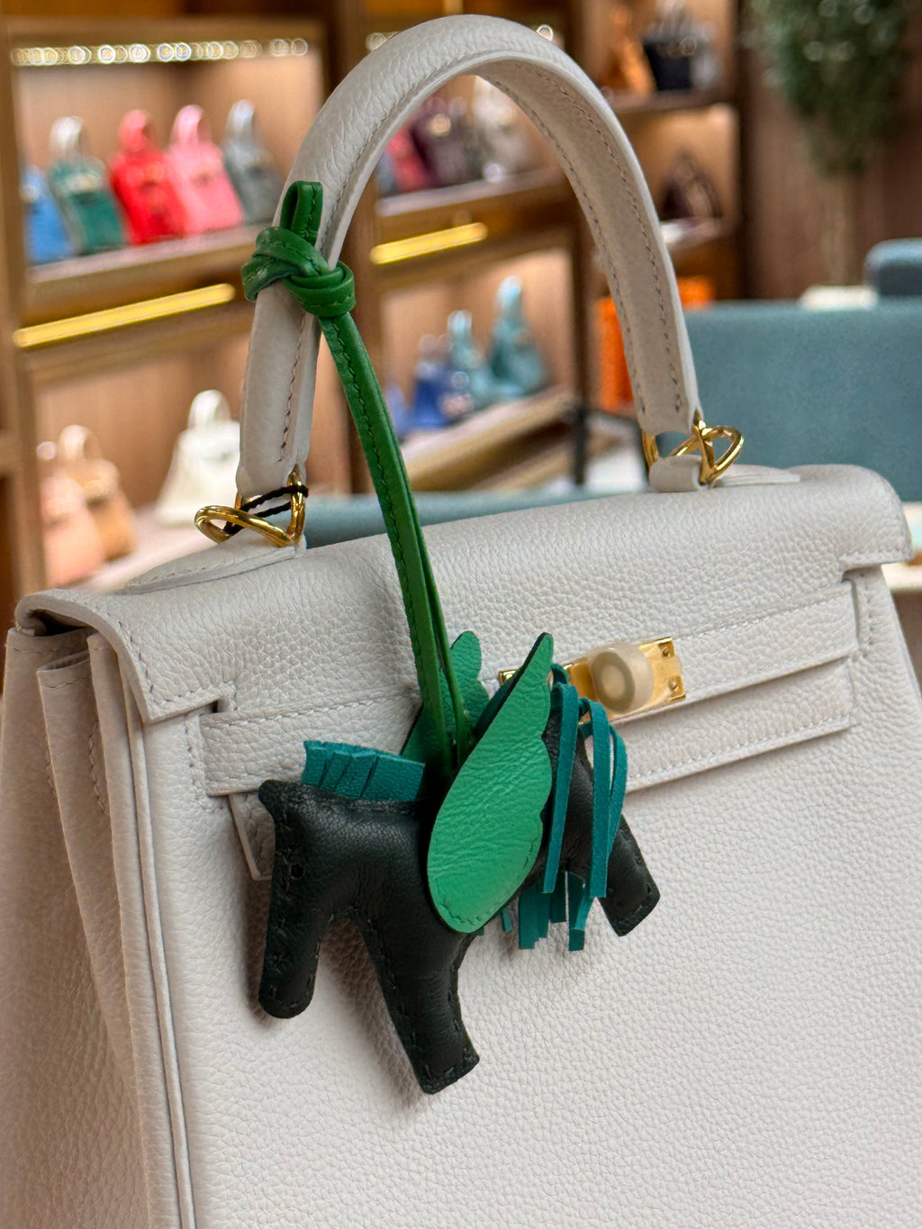 Hermes | Kelly (25) – Epsom – Blanc – Gold Hardware