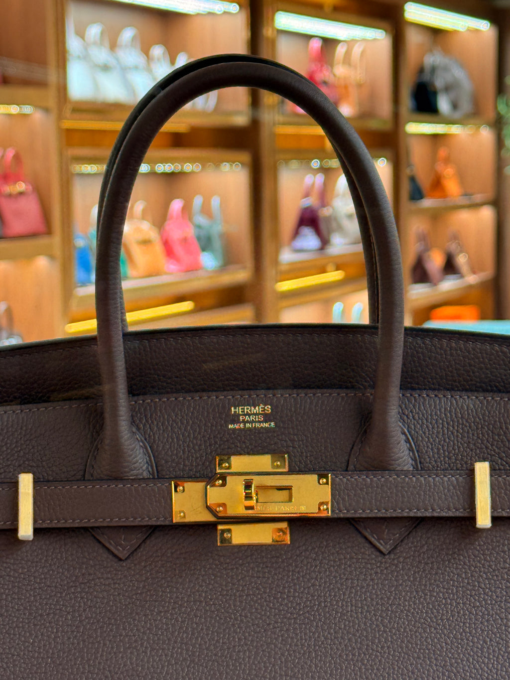 Hermes | Birkin (30) – Togo – Noir – Gold Hardware
