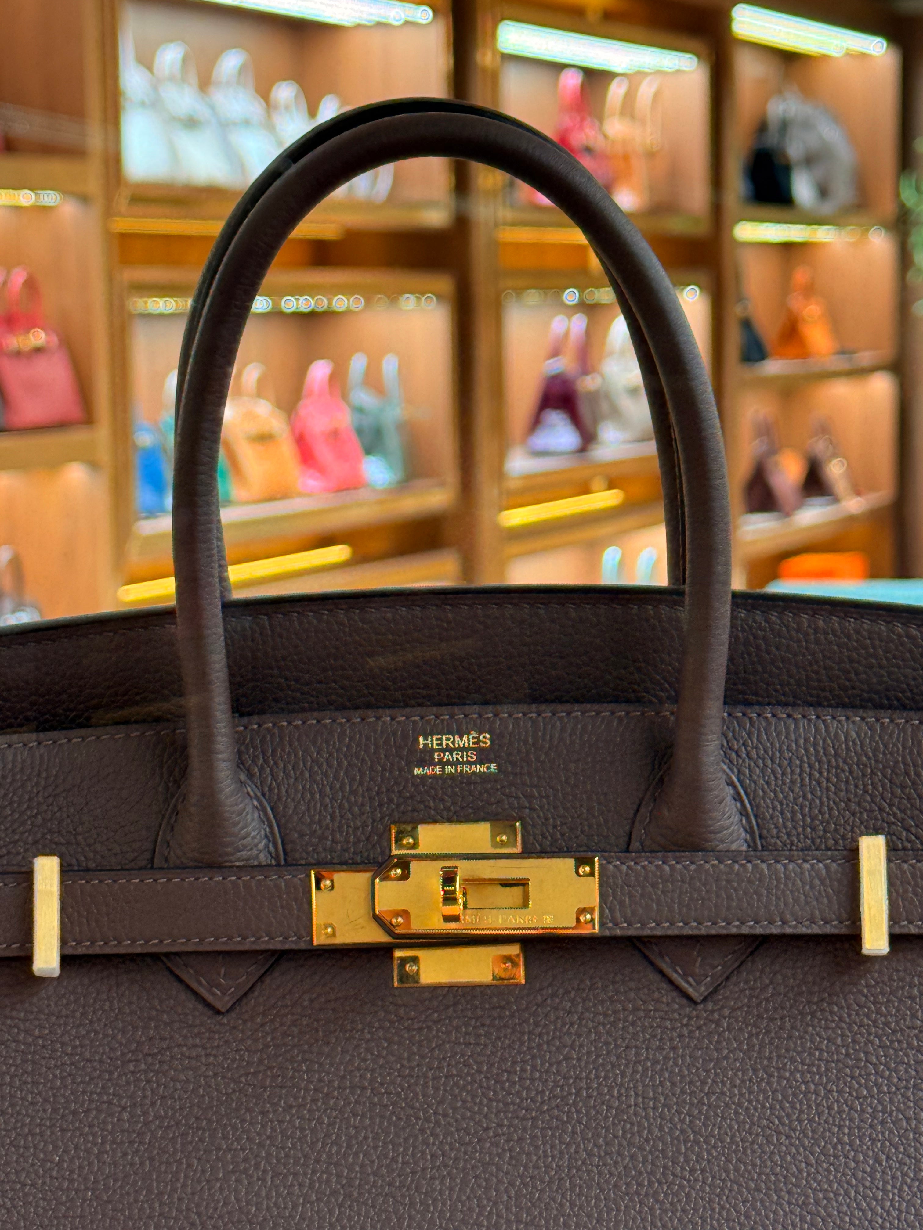 Hermes | Birkin (30) – Togo – Noir – Gold Hardware