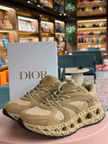Dior | B23 Sneakers – Textile – Beige – Black Hardware