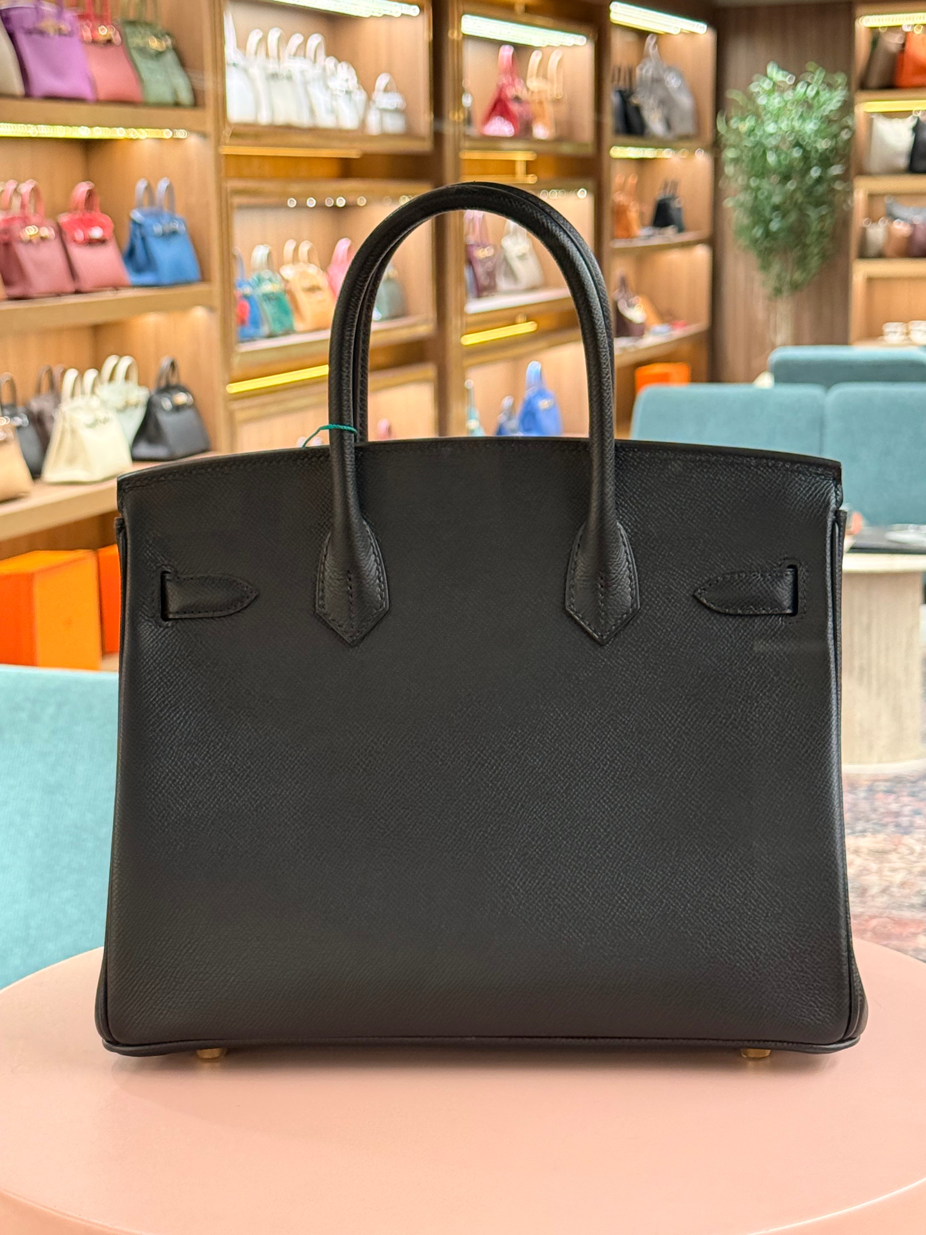 Hermes | Birkin (30) – Togo – Black – Gold Hardware