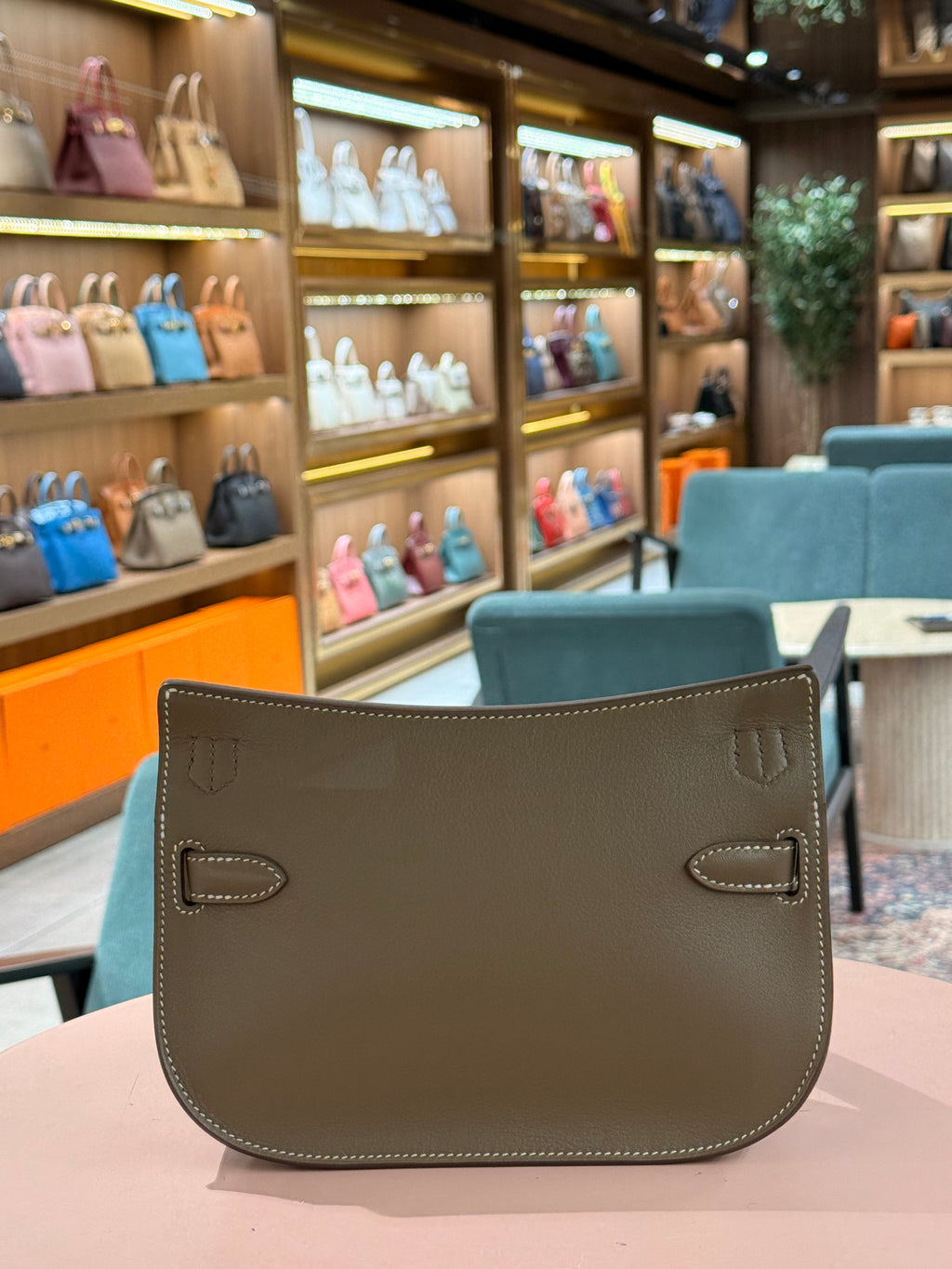 Hermes | Jypsiere (Mini) – Epsom – Gris Tourterelle – Gold Hardware