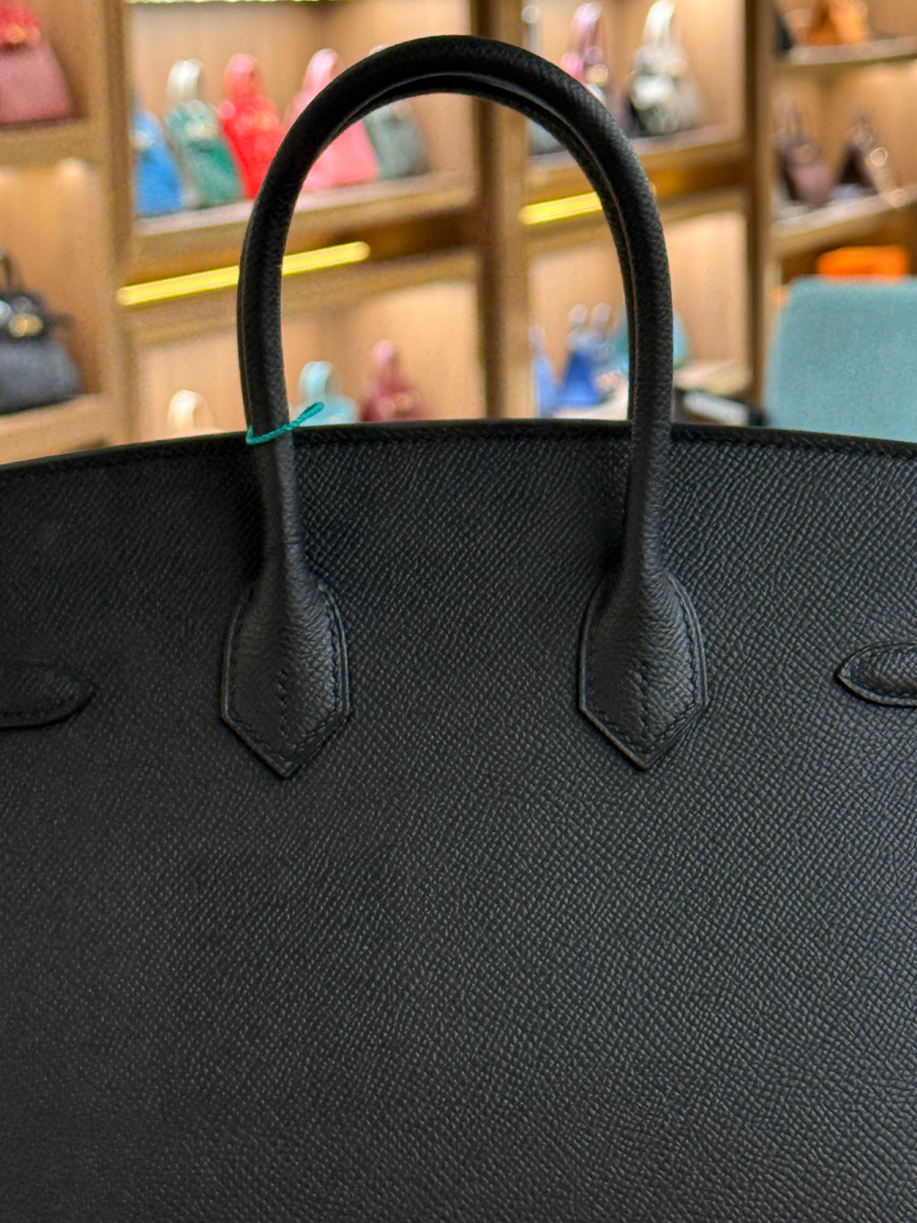 Hermes | Birkin (25) – Epsom – Black – Palladium Hardware