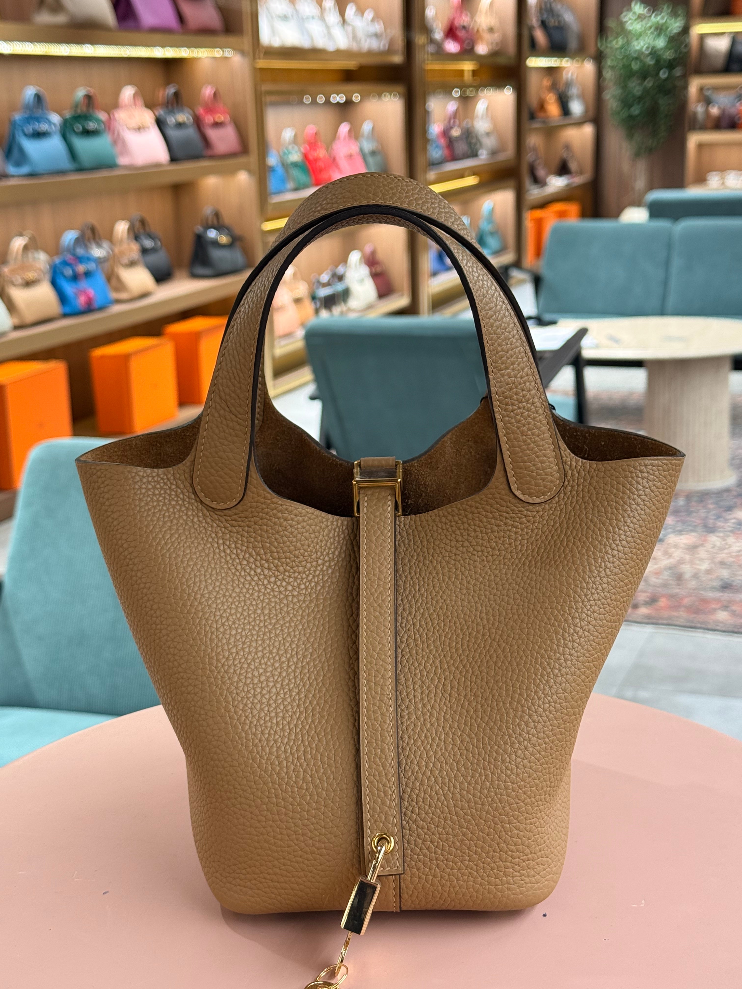 Hermes | Picotin (PM) – Togo – Gold – Gold Hardware