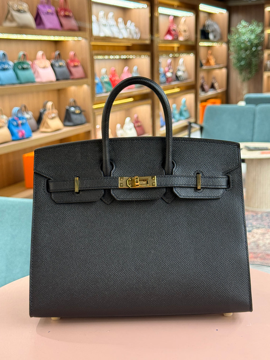 Hermes | Birkin (25) – Epsom – Black – Gold Hardware