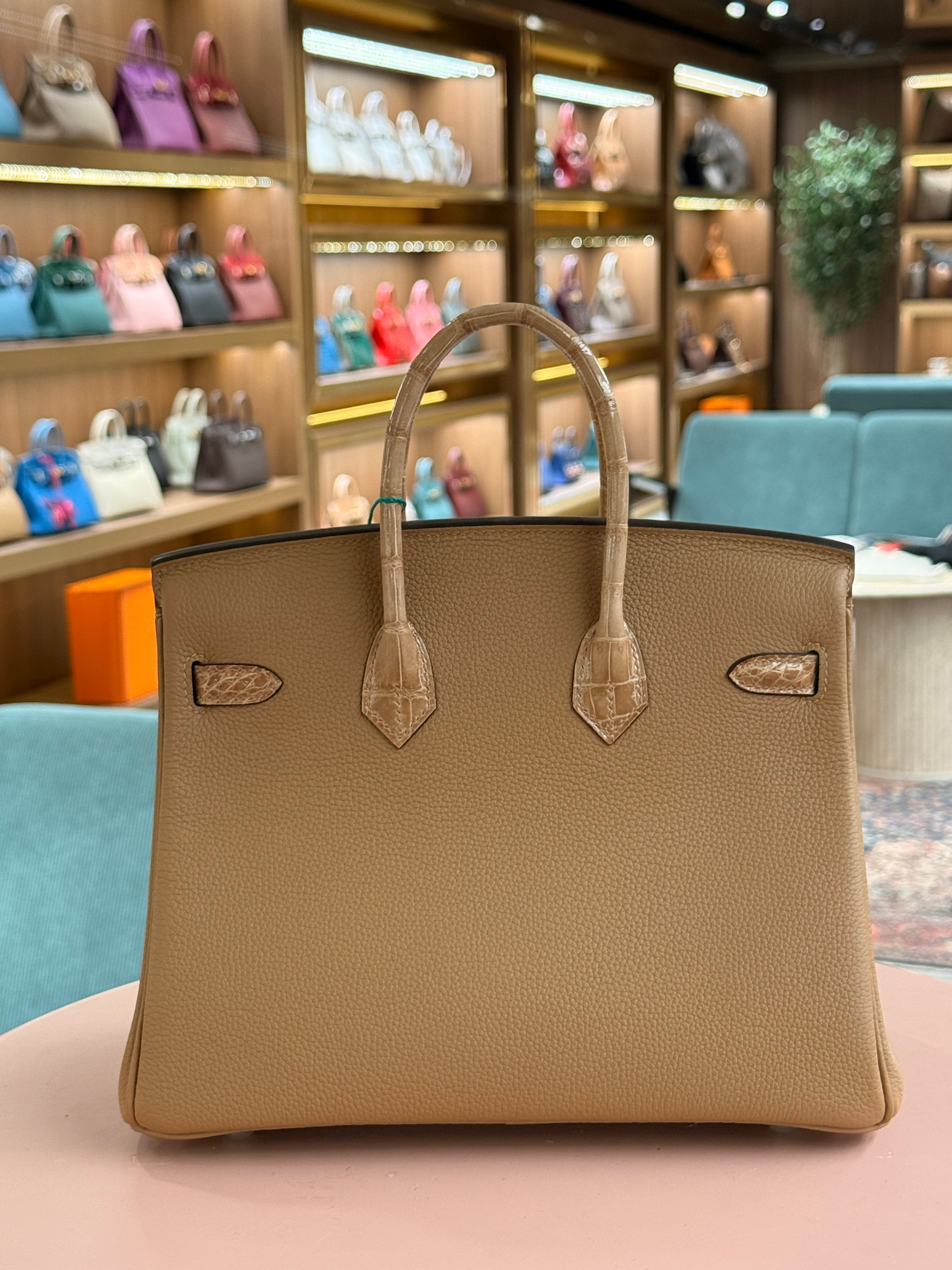 Hermes | Birkin (25) – Togo – Gold – Palladium Hardware