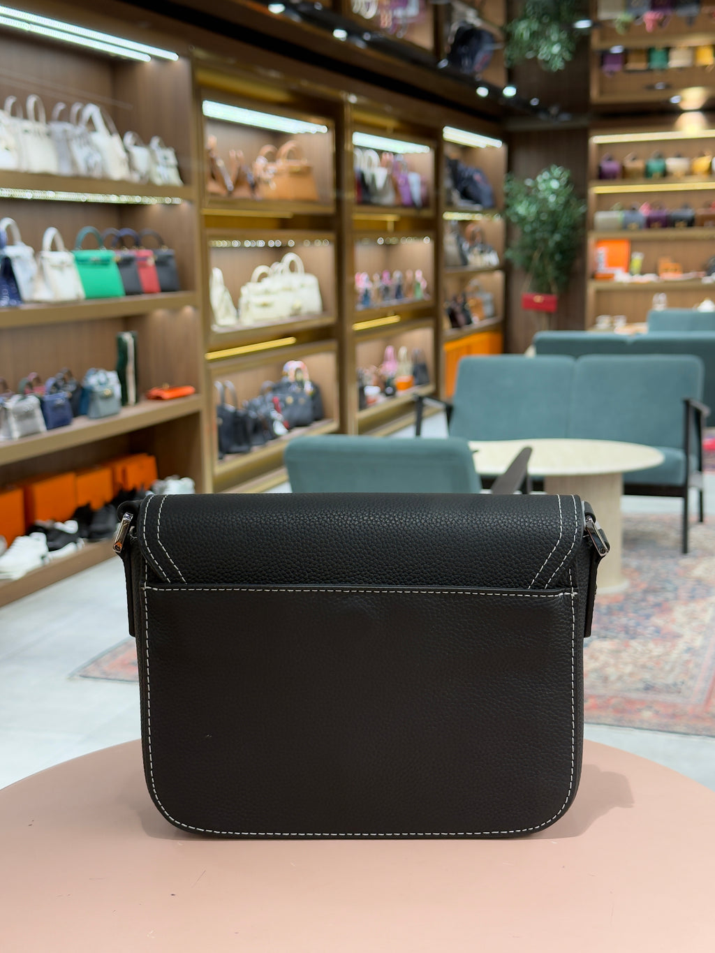 Dior | Saddle Bag (20) – Leather – Black – Silver Hardware