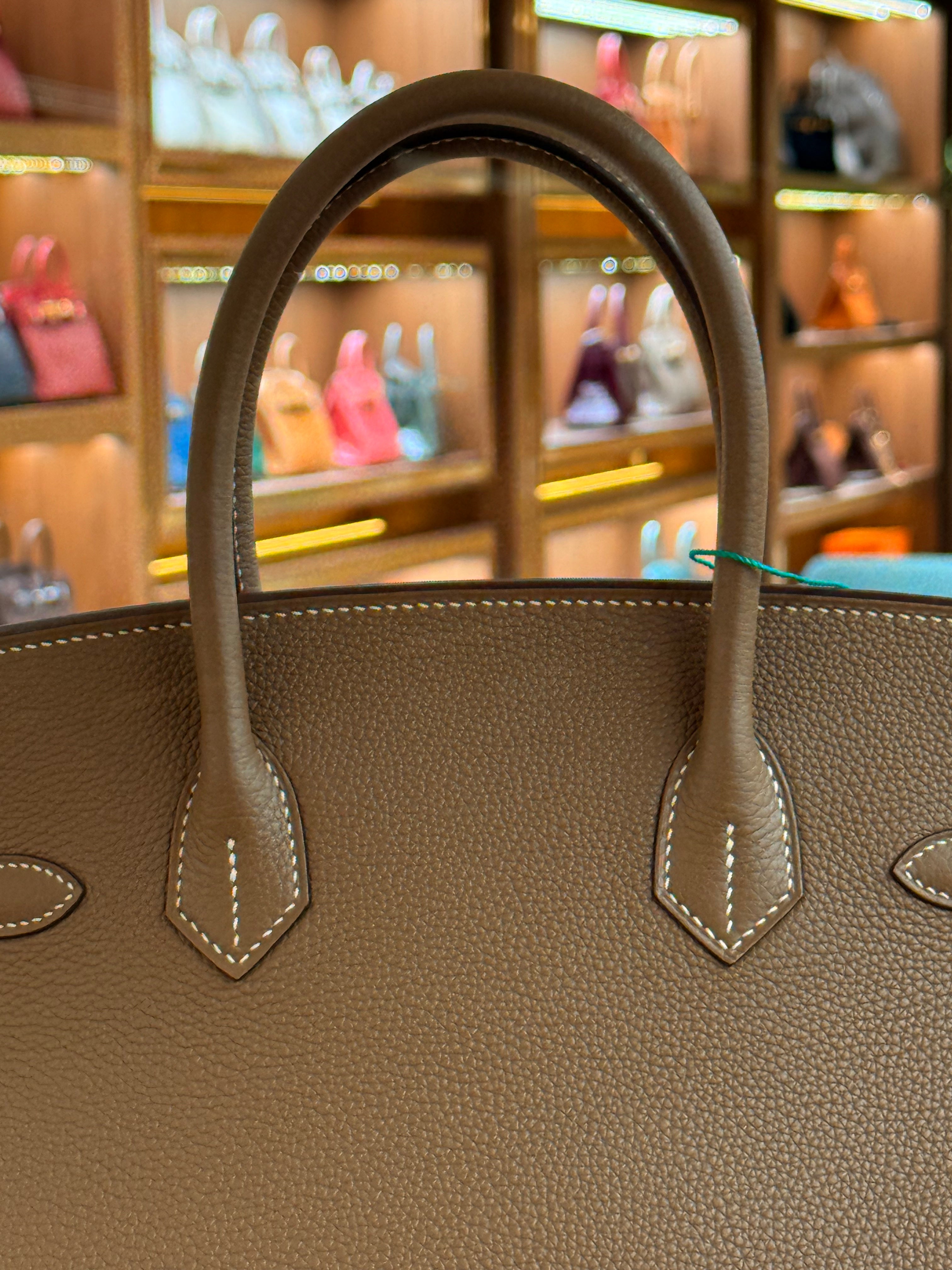 Hermes | Birkin (30) – Togo – Etoupe – Palladium Hardware