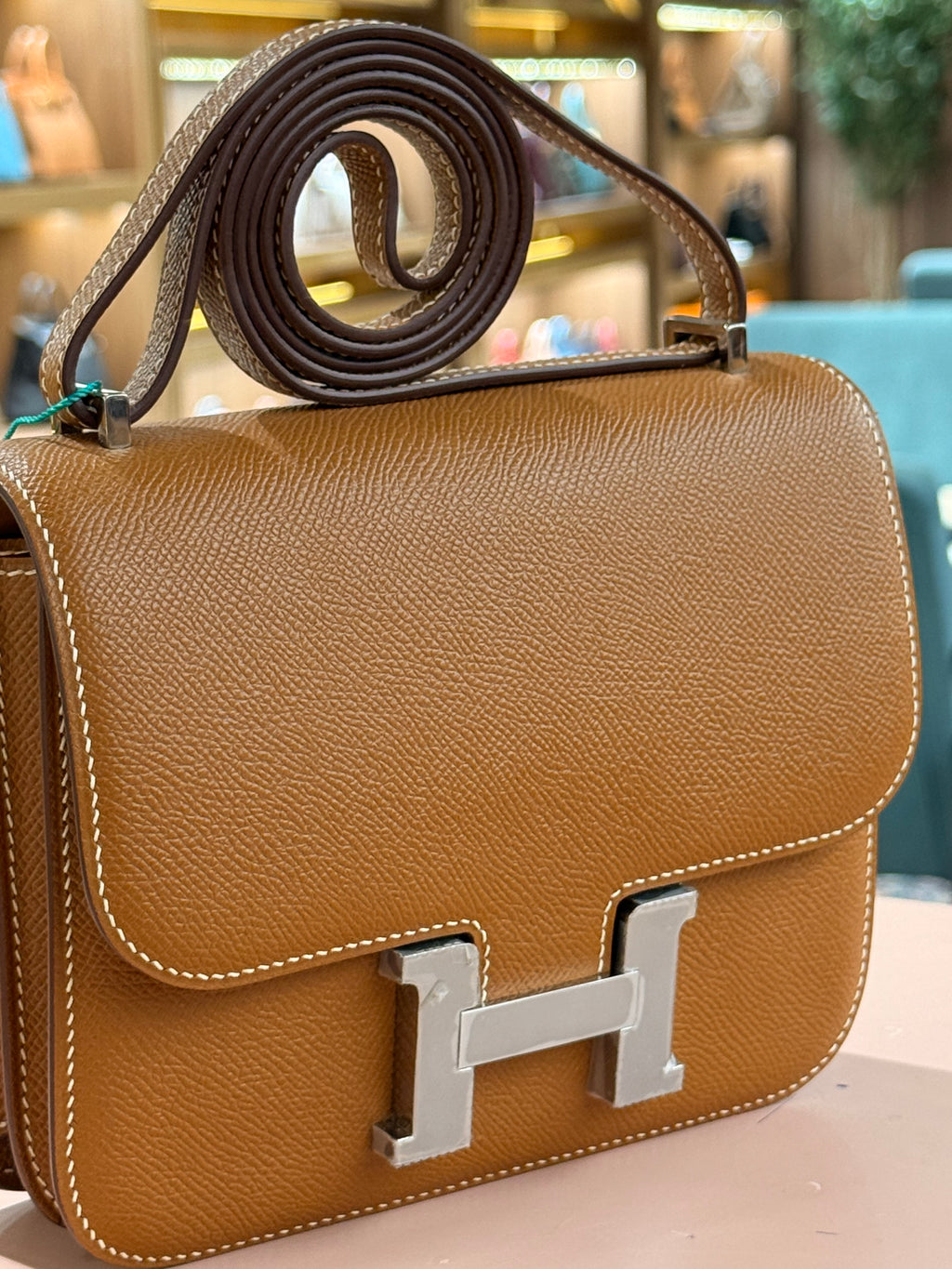 Hermes | Constance (18) – Epsom – Gold – Silver Hardware