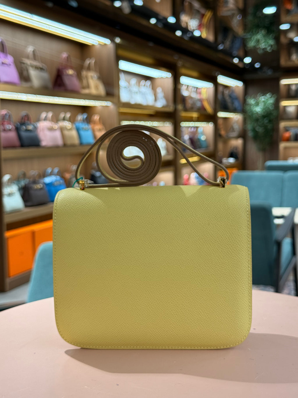 Hermes | Constance (18) – Epsom – Yellow – Gold Hardware