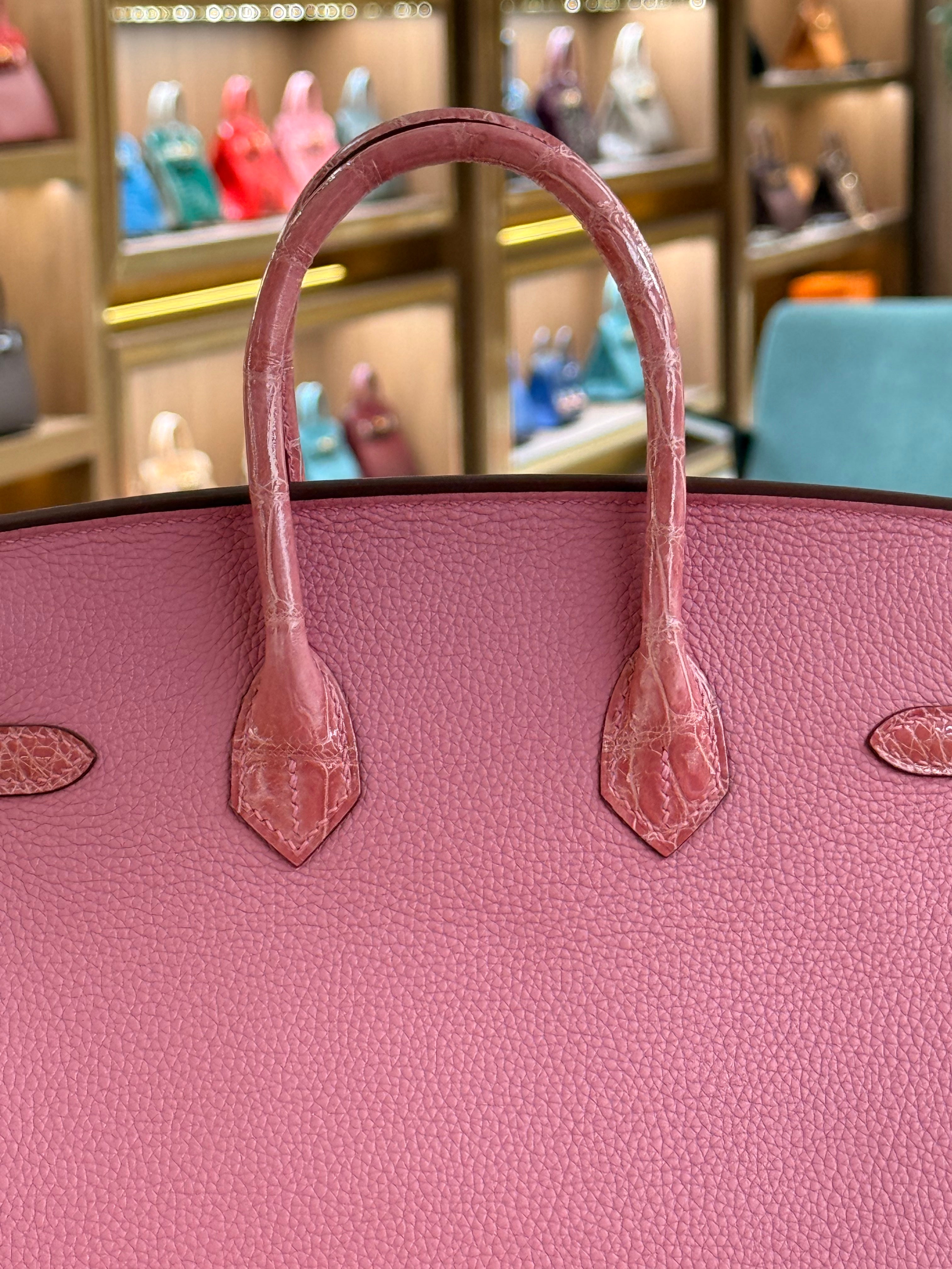 Hermes | Birkin (25) – Togo – Rose Poudre – Gold Hardware