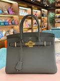 Hermes | Birkin (30) – Togo – Gris Tourterelle – Gold Hardware