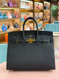 Hermes | Birkin (25) – Epsom – Black – Gold Hardware