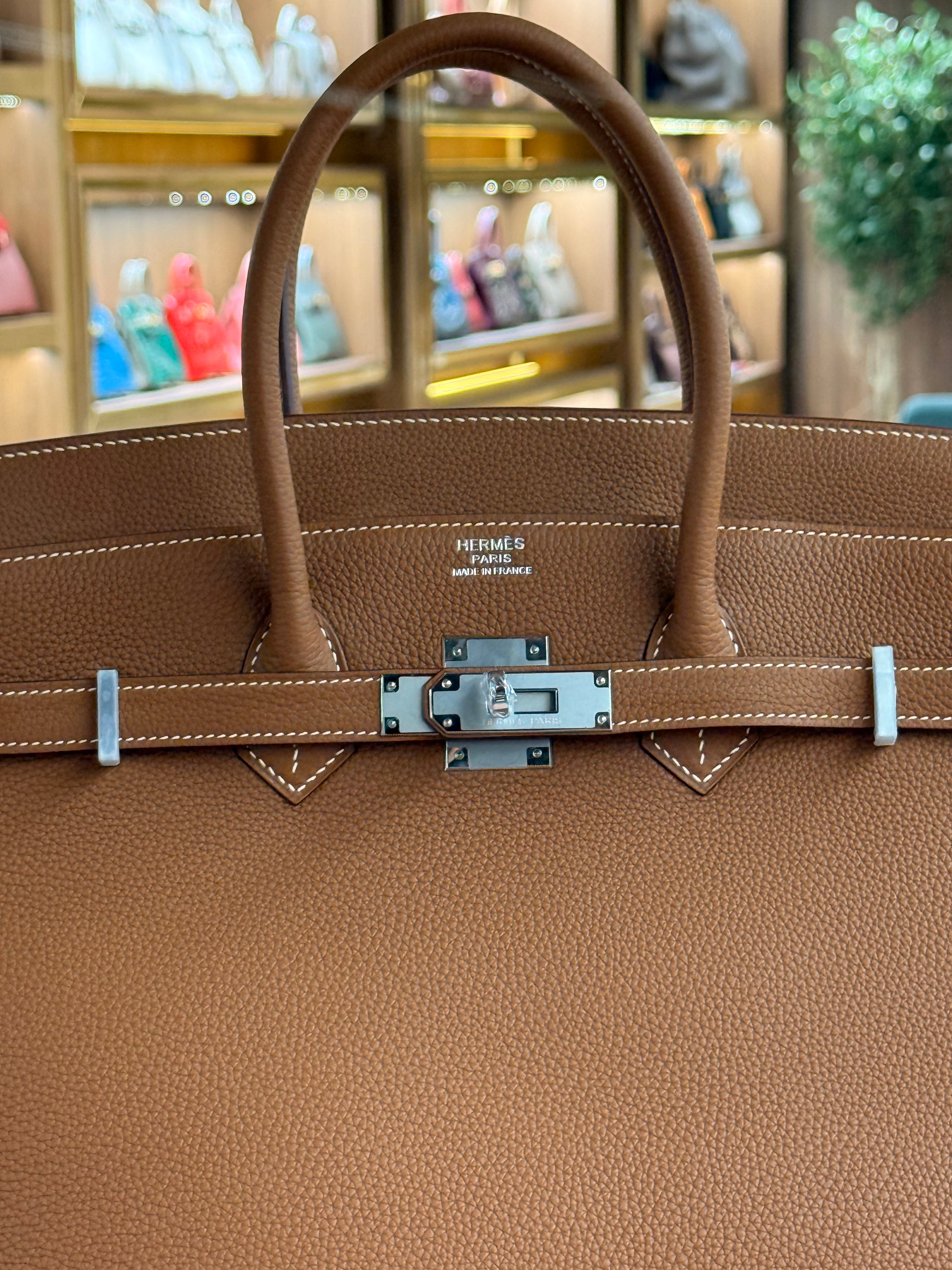 Hermes | Birkin (35) – Togo – Gold – Palladium Hardware