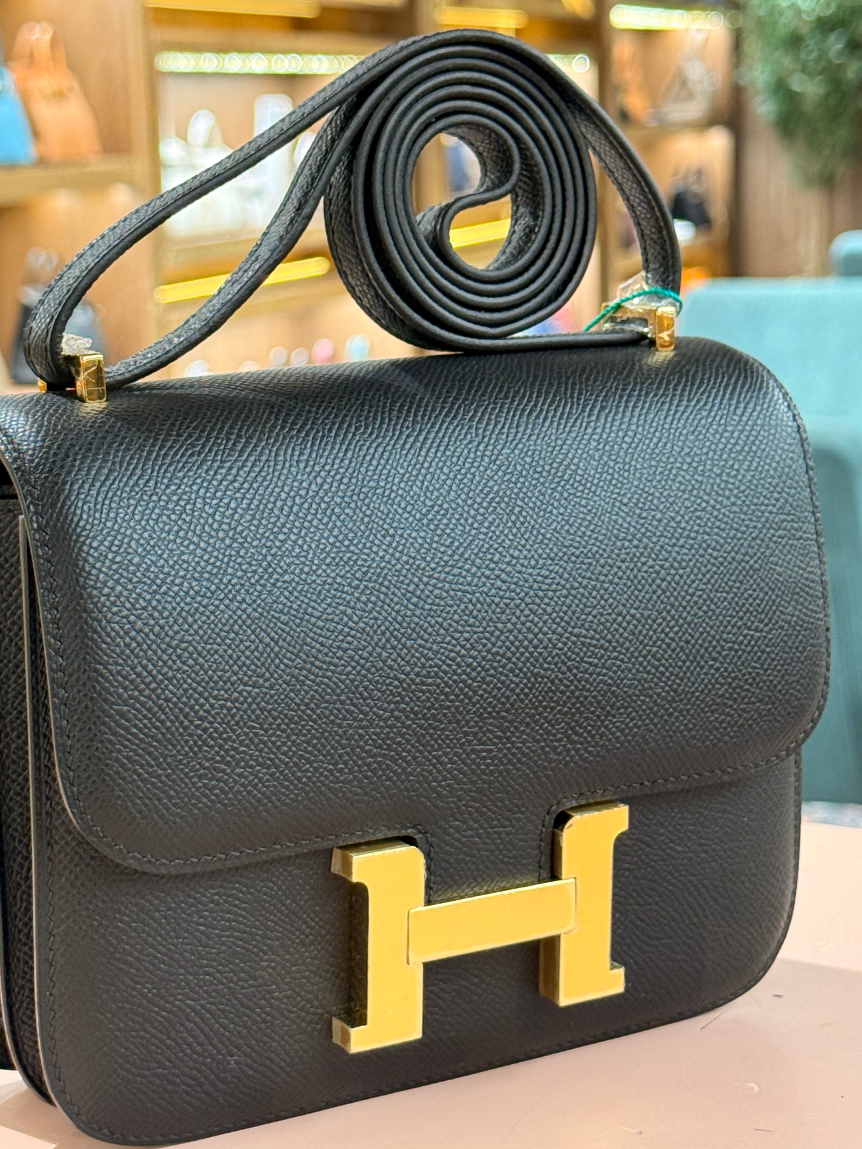 Hermes | Constance (18) – Epsom – Black – Gold Hardware