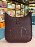 Hermes | Evelyne (Large) – Epsom – Bordeaux – Palladium Hardware